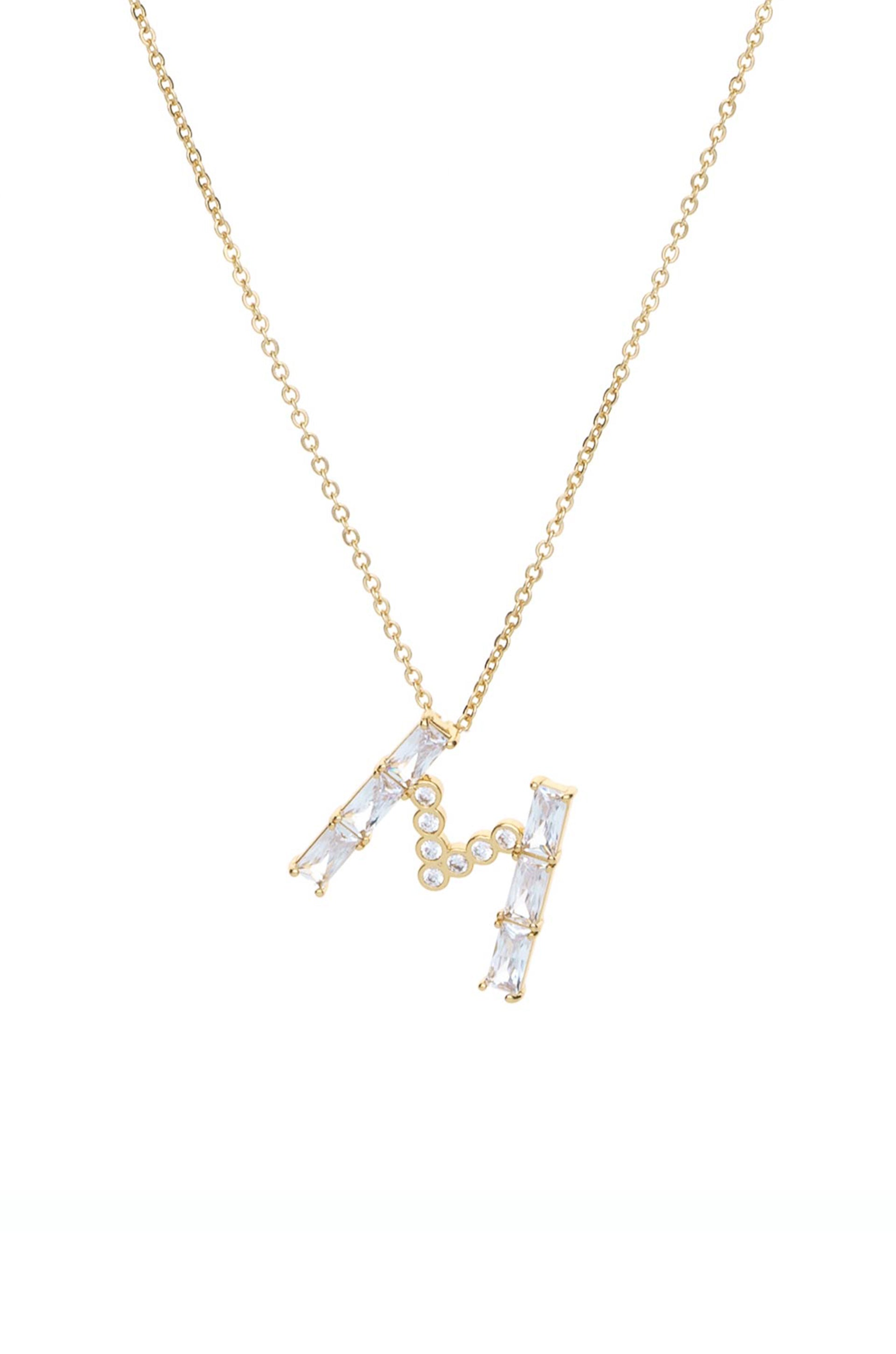 Personalized Mixed Crystal Initial Necklace - Custom Name Letter Pendant for Women & Girls - Perfect for Birthdays, Anniversaries & Gifts
