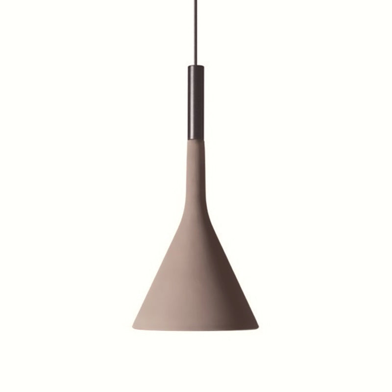 Aplomb Trumpet Pendant Light - Modern Brass Ceiling Fixture for Dining Room, Kitchen Island & Bedroom Lighting