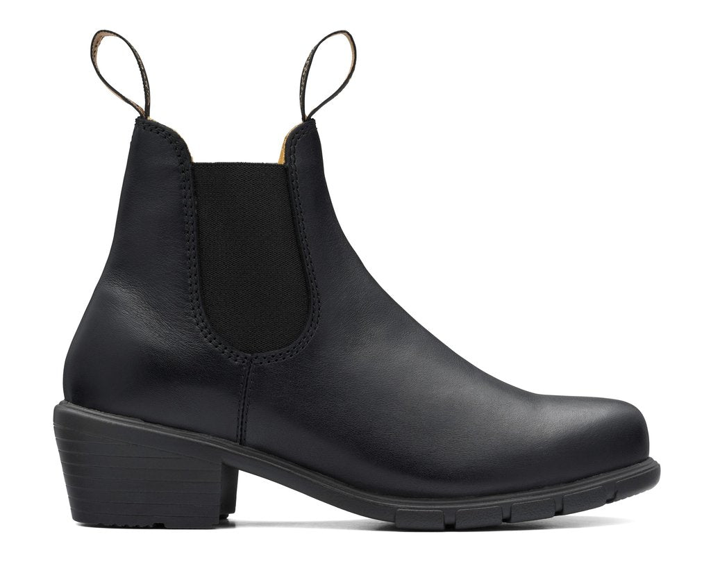 Blundstone 1671 Women's Chelsea Boots - Black Leather Ankle Boots for Women | Comfortable & Stylish for Work, Travel & Outdoor Activities