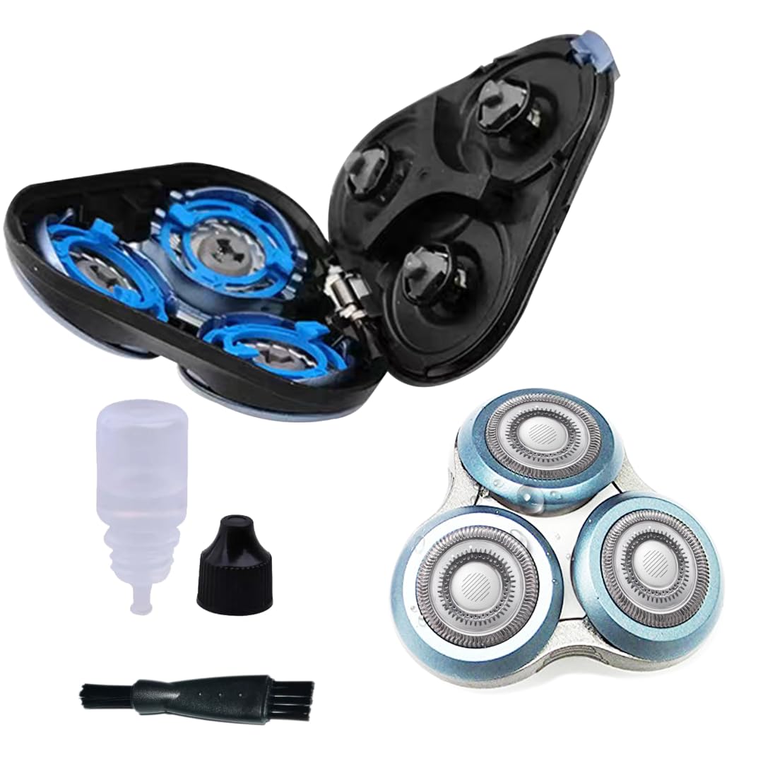 Professional Shaving Kit for Philips Norelco RQ12, Series 8000 & 9000 SensoTouch 3D - Includes Razor Shaver Oil & Cleaning Brush - Perfect for Travel & Daily Grooming Routine