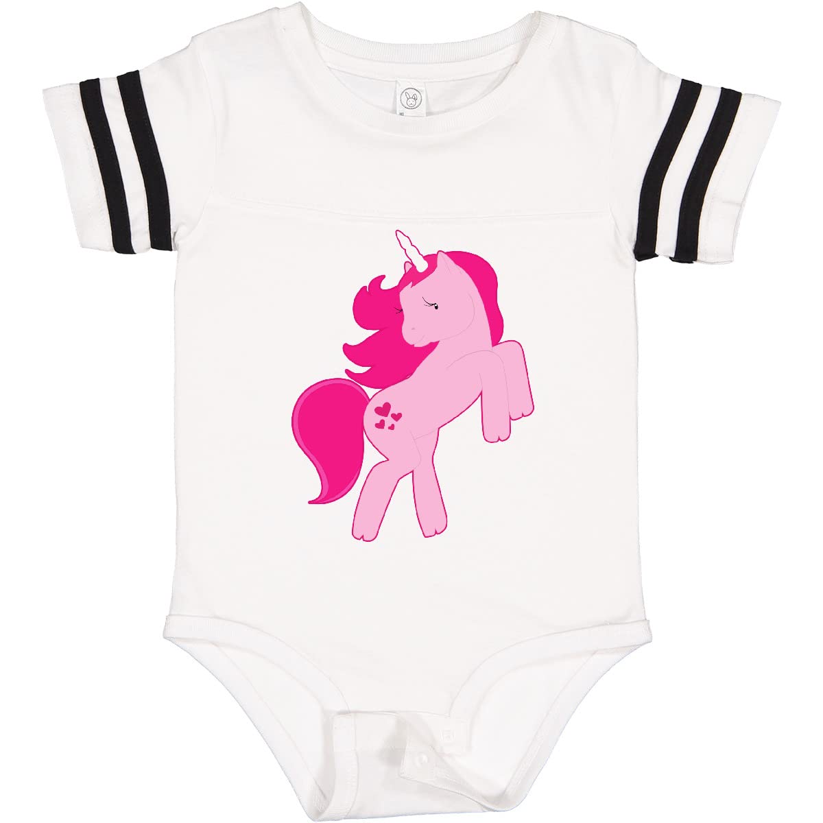 Inktastic Pink Unicorn Baby Bodysuit - Cute & Soft Cotton Onesie for Newborns & Infants - Perfect for Baby Showers, Birthdays & Photo Shoots