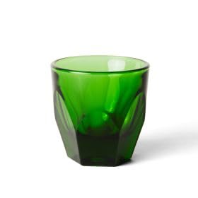notNeutral Vero Glass - 6 oz. Emerald Green Drinking Glasses, Set of 6 - Perfect for Cocktails, Wine & Elegant Dinner Parties