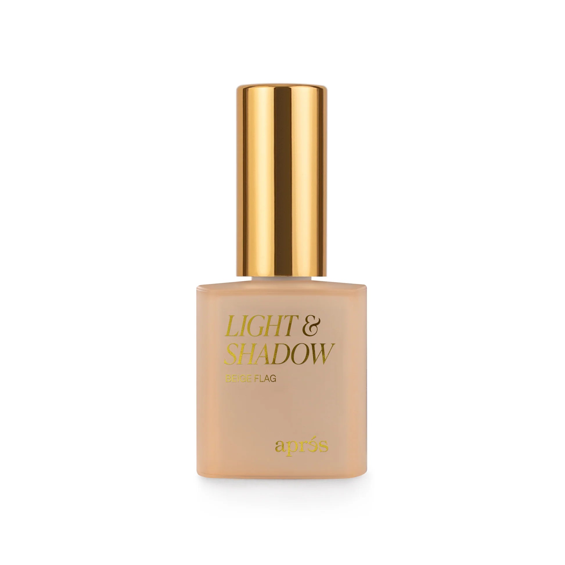 Apres Light & Shadow Sheer Gel Couleur 409 Beige Flag - Long-Lasting Nail Polish for Natural Nude Manicure | Perfect for Everyday Wear, Special Occasions & Professional Salons