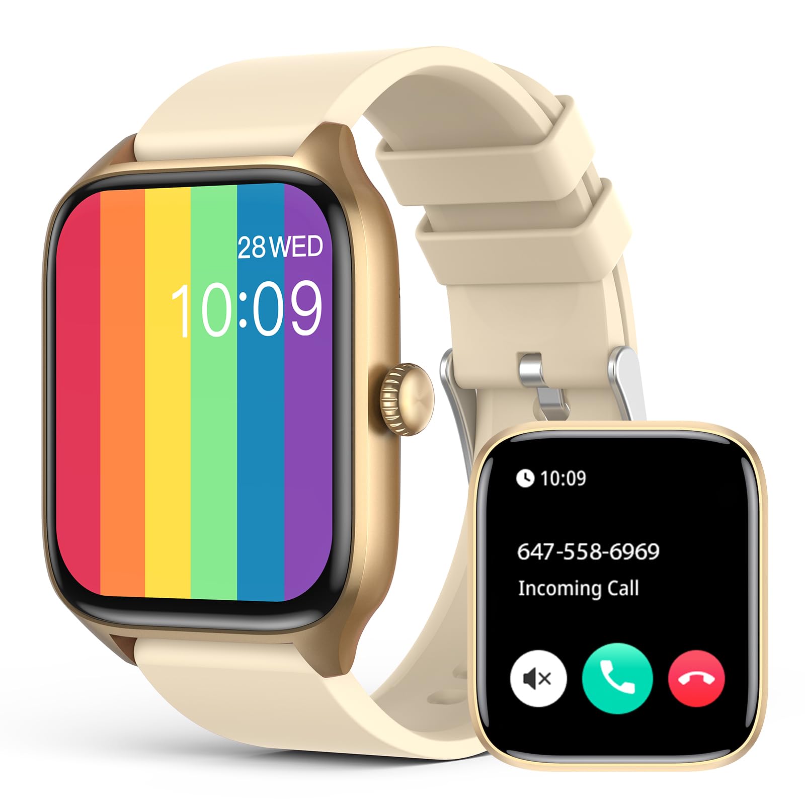 Smart Fitness Tracker Watch for Men & Women - 1.96