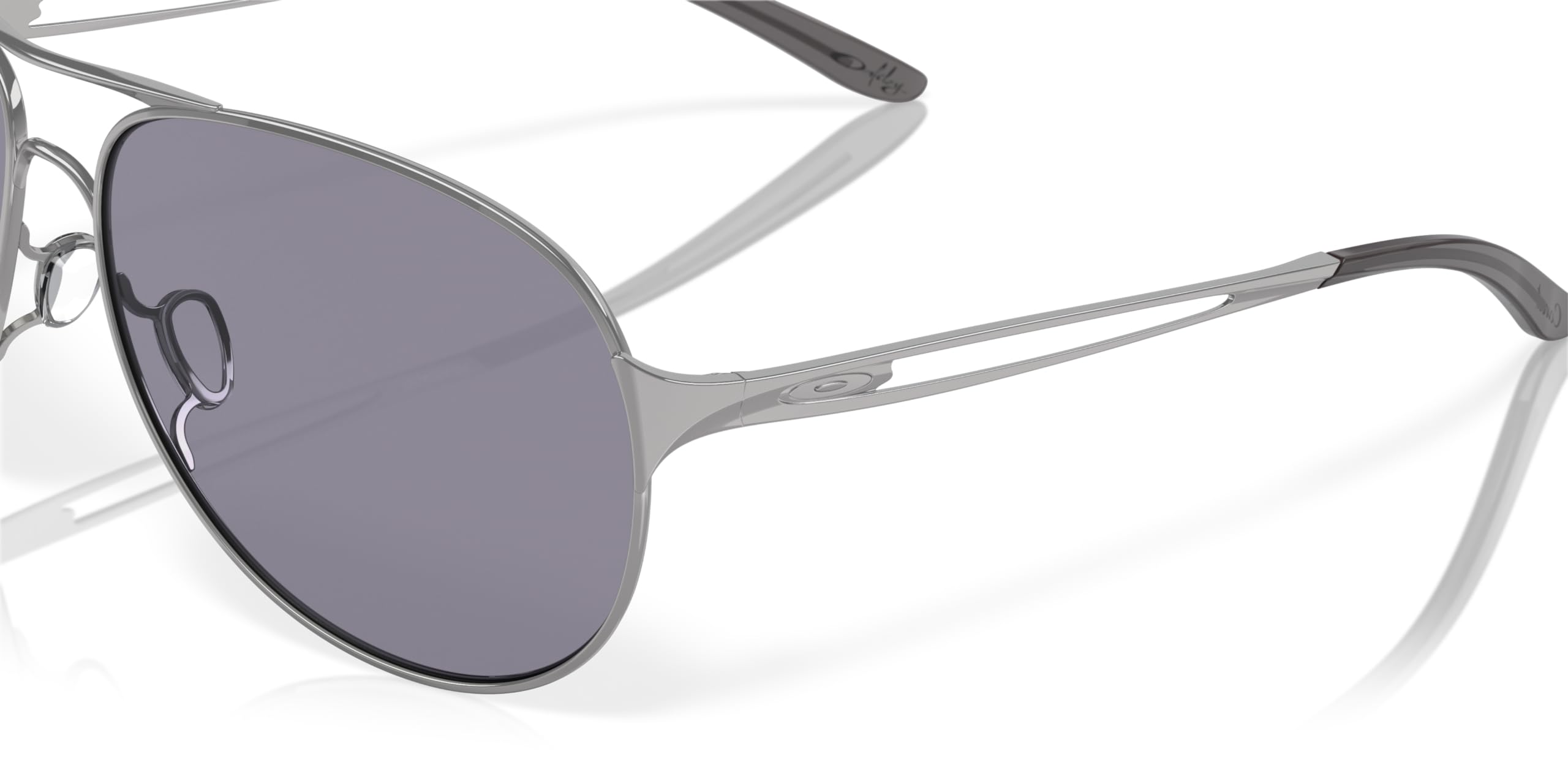 Oakley Women's Oo4054 Caveat Aviator Sunglasses - Polarized UV Protection, Lightweight & Stylish for Driving, Travel & Outdoor Activities