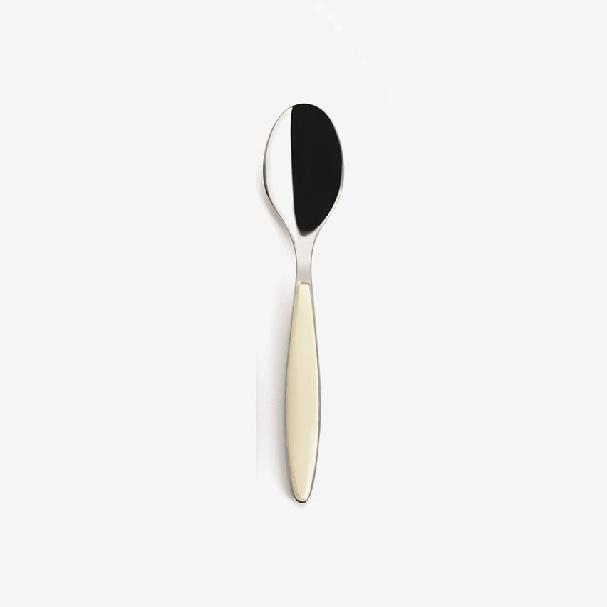 Guzzini Feeling Spoon - Premium Stainless Steel Soup Spoon, Ergonomic Design for Comfortable Dining - Perfect for Soups, Desserts, and Everyday Meals