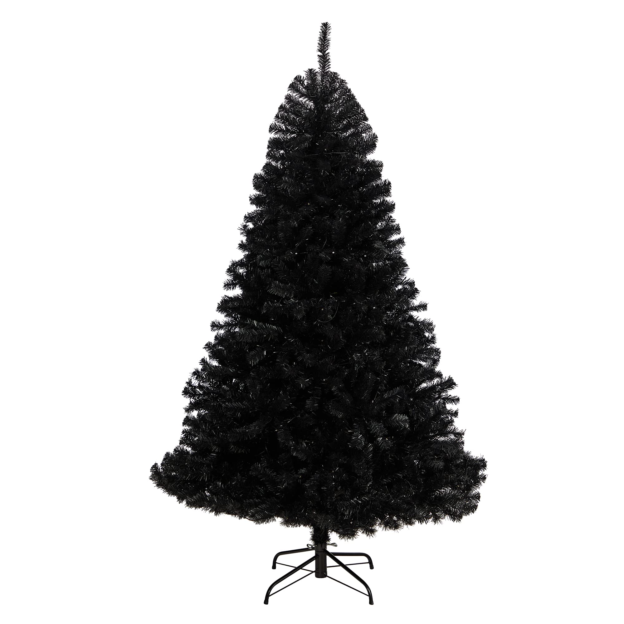 Nearly Natural 6ft Pre-Lit Artificial Christmas Tree with 400 Clear LED Lights & 1036 Tips - Perfect for Home, Office & Holiday Decorations