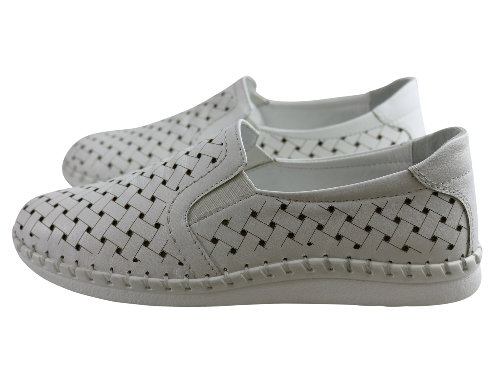 Orizonte Arlita Women's European Comfortable Leather Casual Shoes - Stylish & Breathable for Walking, Travel & Everyday Wear