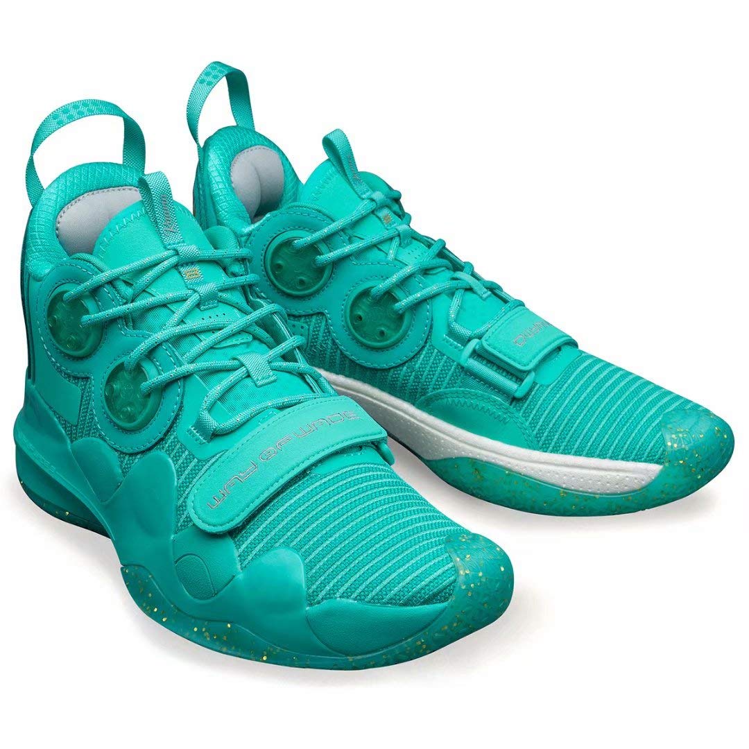 LI-NING Wow 8 Series Wade Men's Professional Basketball Shoes - Boom Technology High Performance Sports Sneakers ABAP113 for Court Play & Streetwear Fashion