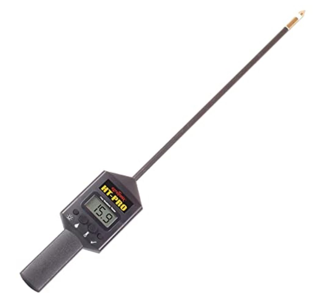 AgraTronix HT-Pro Digital Hay Bale Moisture Tester - Accurate Farm & Ranch Forage Testing for Alfalfa, Straw & Feed Storage | Perfect for Agriculture, Livestock & Crop Management