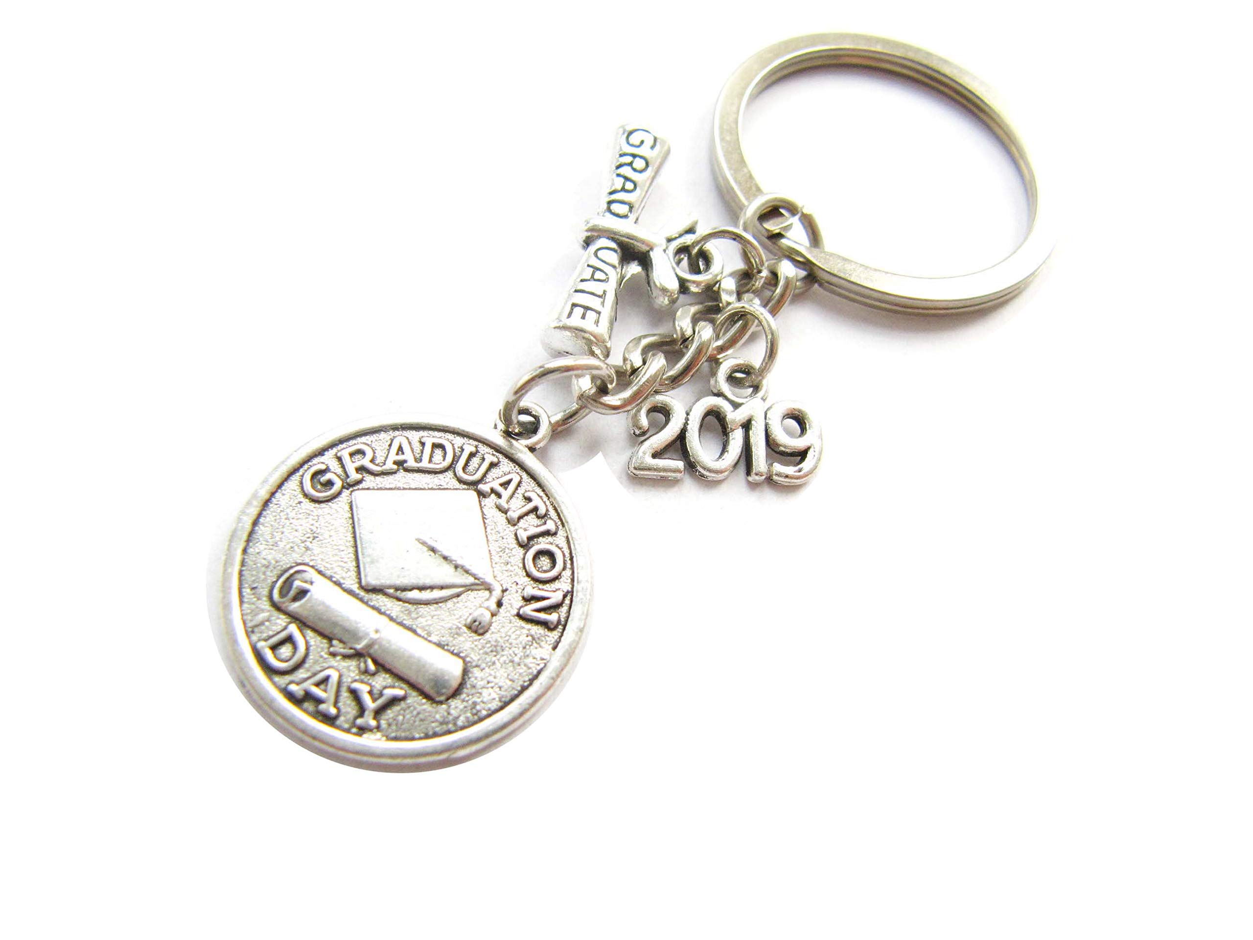 Custom Graduation Keychain - Personalized High School & College Graduation Gift for 2019 Graduates (#23) | Perfect for Commencement Ceremonies, Graduation Parties & Keepsake Memories