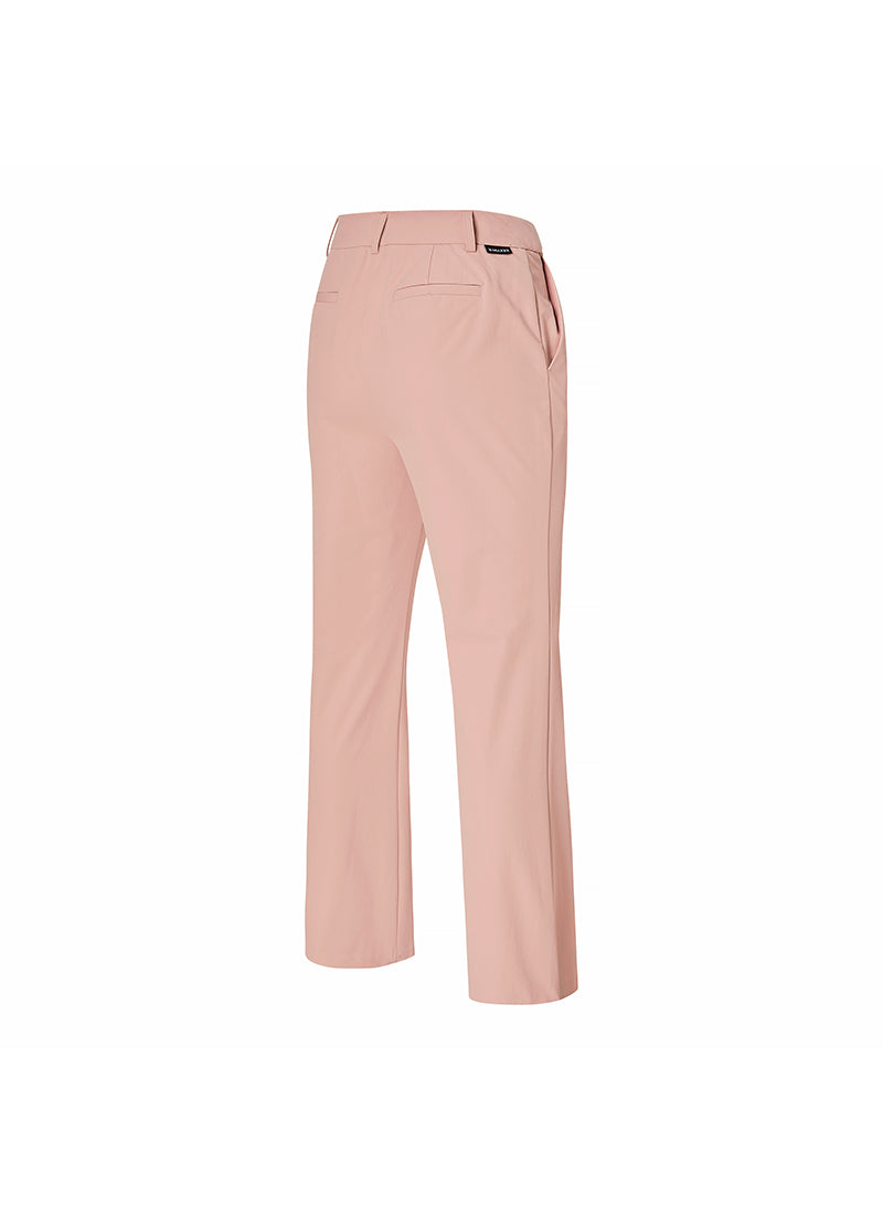 Women's Fluffy Bootcut Twill Pants - Soft & Stretchy Winter Slacks for Casual Wear & Office Outfits