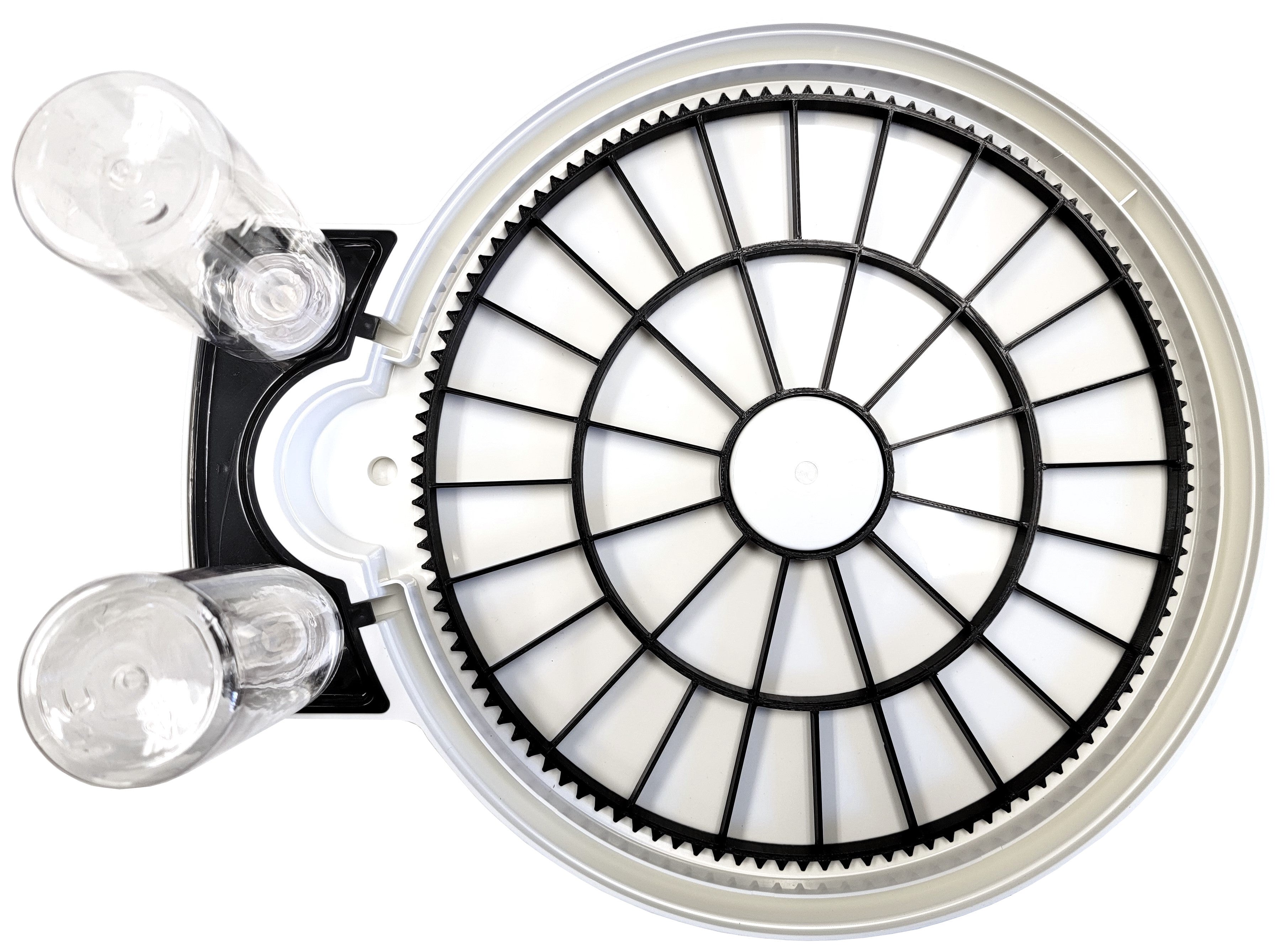 PRO 360 Automatic Egg Turner for Quail, Dove, Pigeon & Bird Eggs - 36 Egg Capacity - Perfect for Hatching & Breeding - Ideal for Backyard Farms & Poultry Enthusiasts