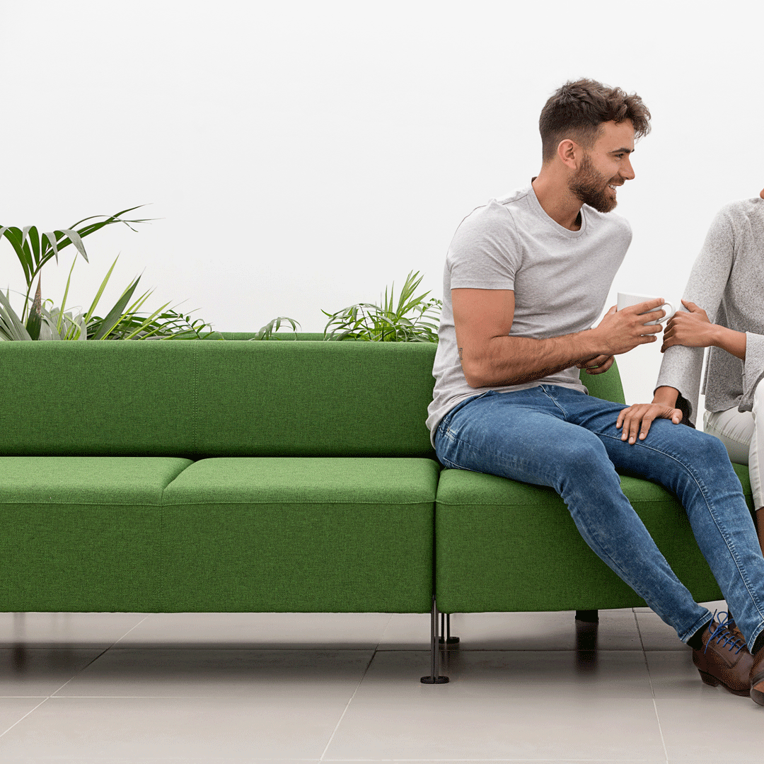 Modular Sofa System - Bend Series 20 | Customizable Sectional Couch for Living Room, Office & Lounge Areas | Modern Comfortable Furniture for Home Decor