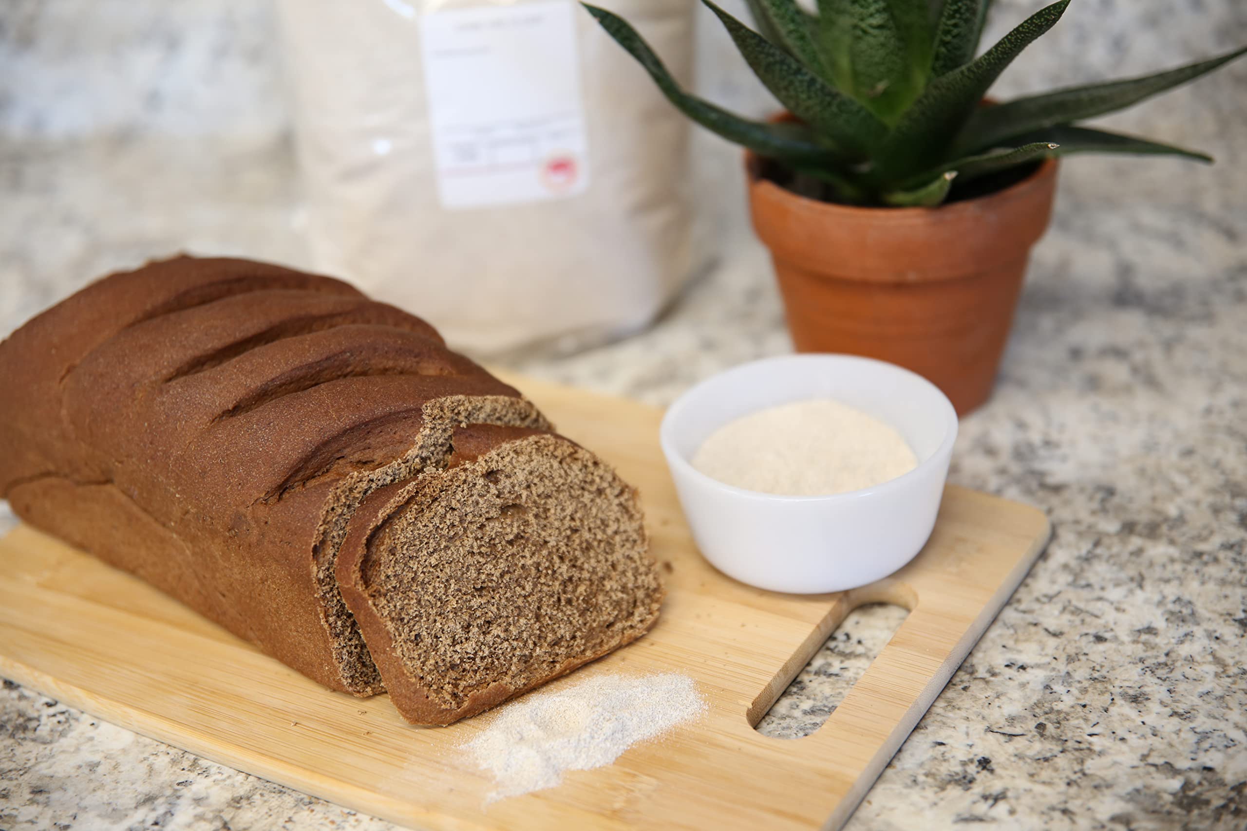 Kauffman Orchards Dark Rye Flour - 40 lb Bulk Bag | High Fiber Flour for Homemade Bread, Sourdough & Artisan Baking | Perfect for Healthy Bread Recipes & Commercial Bakeries