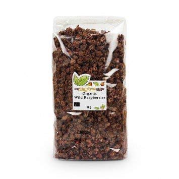 Organic Wild Raspberries - Whole Foods, 1kg | Fresh, Non-GMO, No Additives | Perfect for Smoothies, Baking & Healthy Snacks