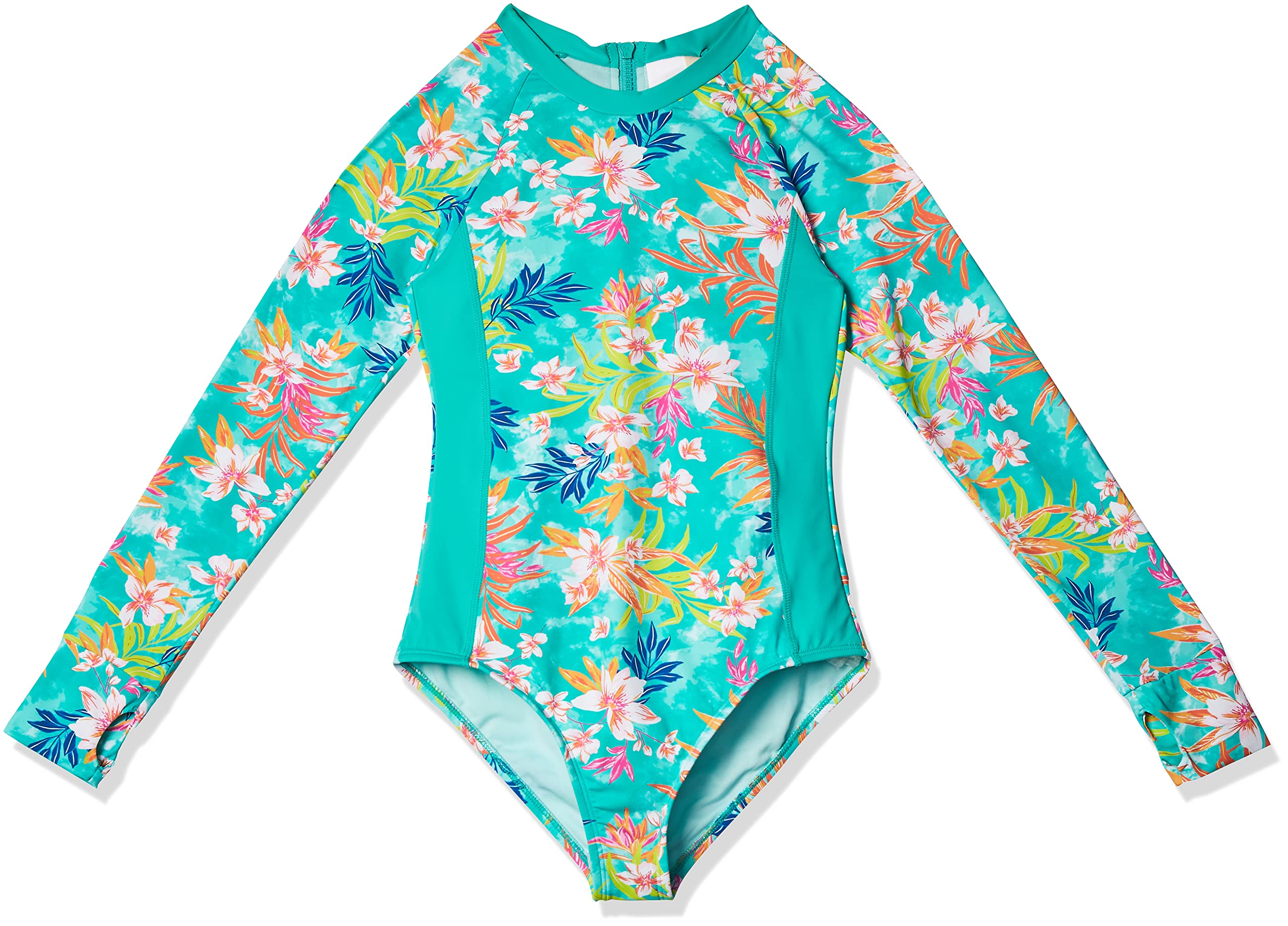 Hobie Girls' One Piece Swimsuit - Comfortable & Stylish Bathing Suit for Toddler & Kids - Perfect for Beach, Pool & Summer Water Activities