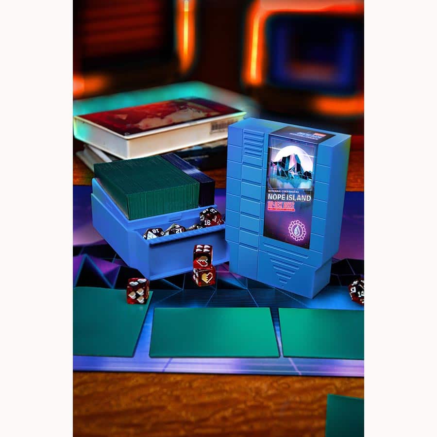 1UP Deck Box - Premium Card Storage for Collectible Trading Cards | Perfect for MTG, Pokemon, and Yu-Gi-Oh! Players - Durable & Water-Resistant Protection for Game Nights and Tournaments