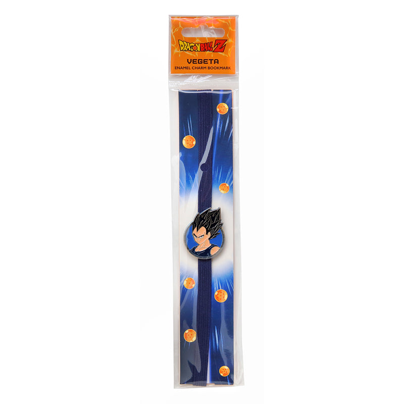Dragon Ball Z Vegeta Enamel Charm Bookmark - Anime Collectible Gift for Fans, Reading Accessory for Manga & Books