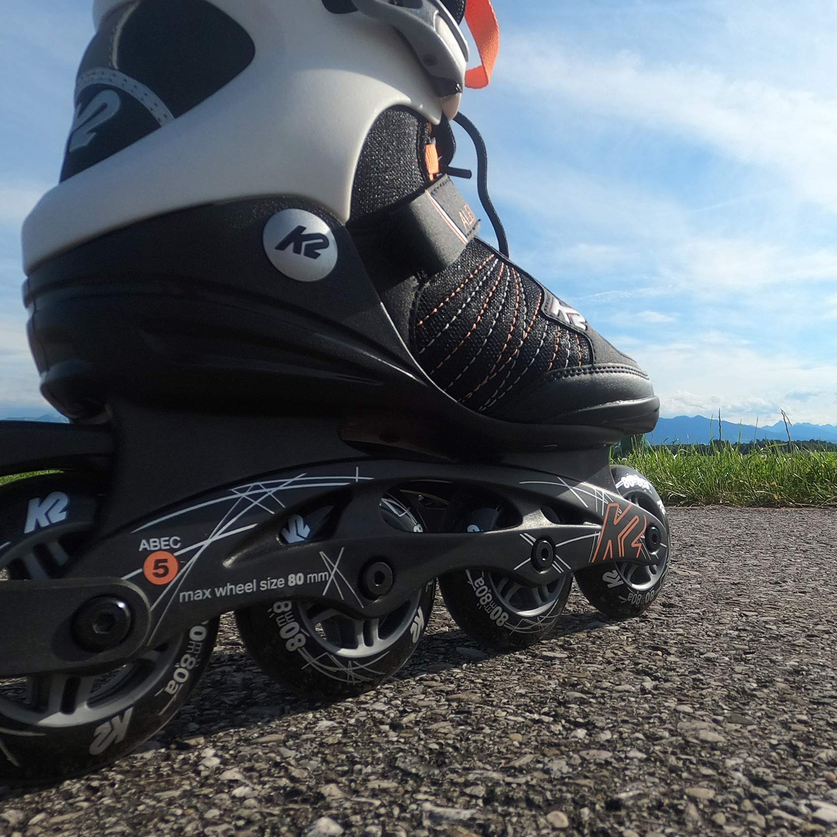 K2 Alexis 80 Women's Inline Skates - Comfortable & Stylish Rollerblades for Fitness, Outdoor Recreation & Urban Skating