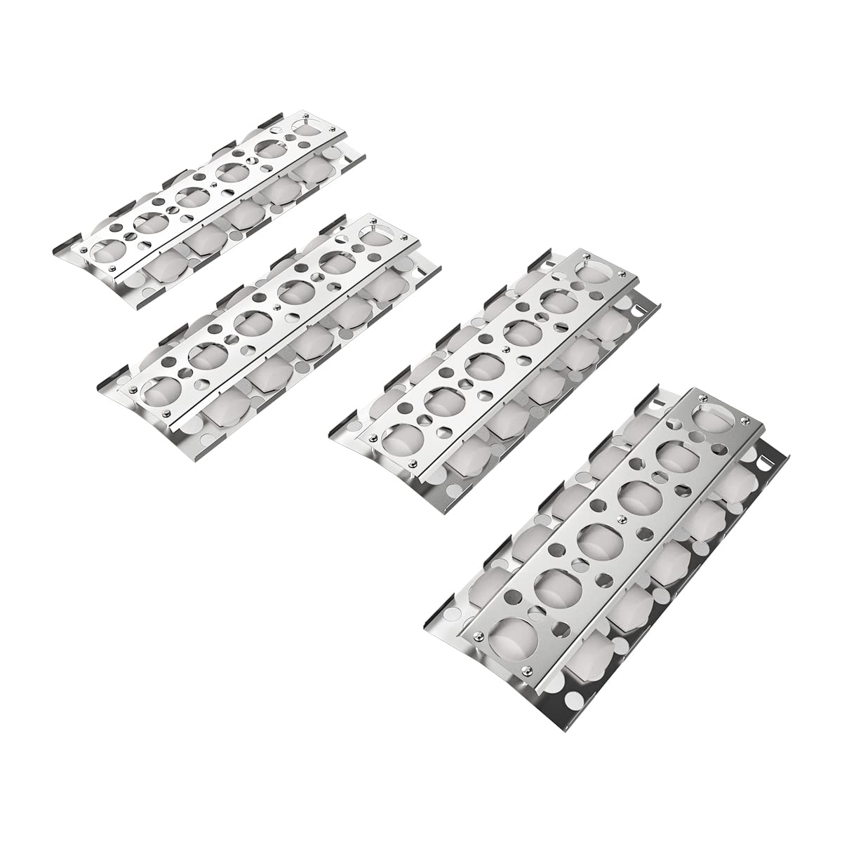 RCS Summerset Sizzler Gas Grill Briquette Tray Replacement Parts - 4 Pack Heat Plates for 26