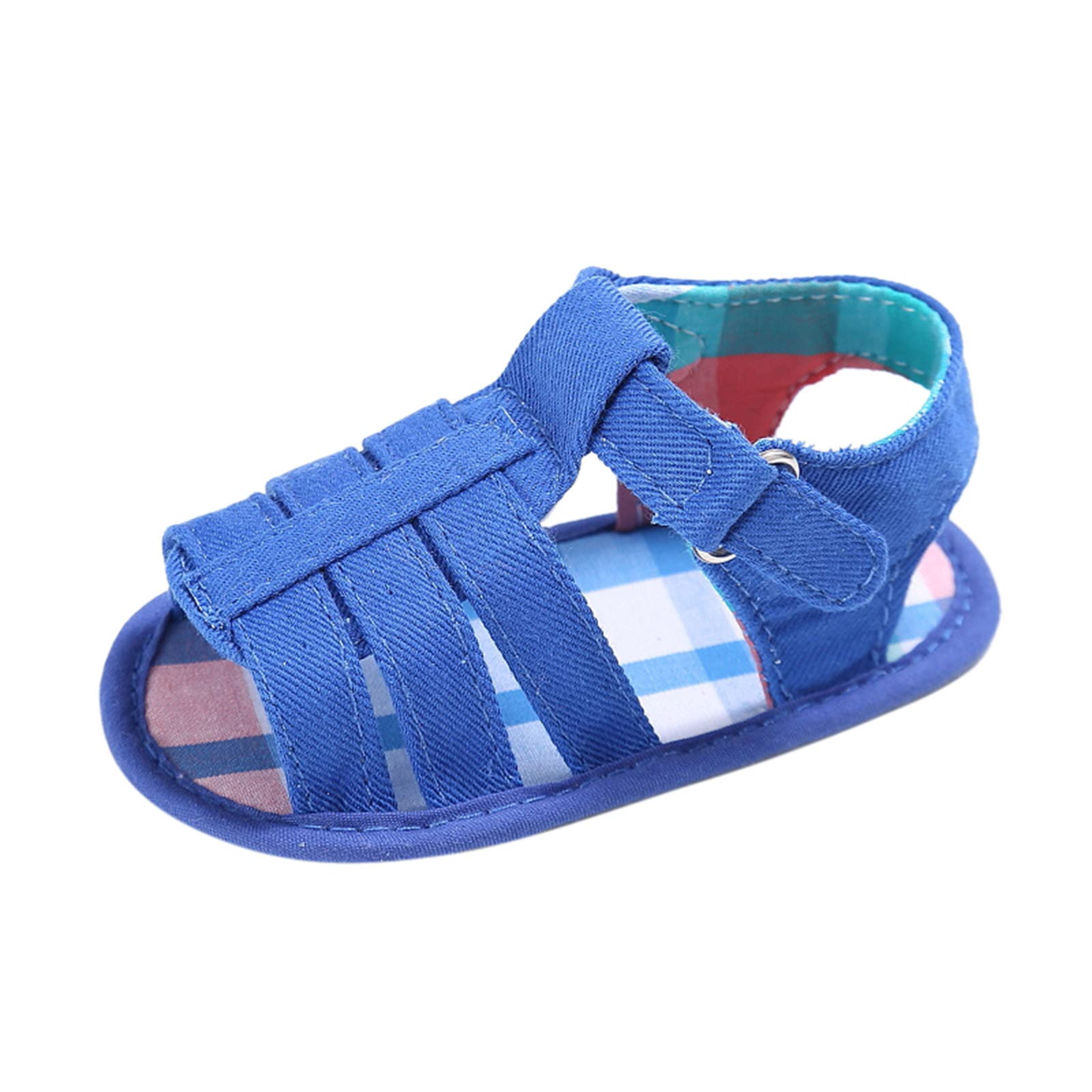 Gaoqi Baby Kids Sandals - Soft Anti-Slip Summer Sandals for Infants & Toddlers | Comfortable Prewalker Crib Shoes for Beach, Pool & Outdoor Play