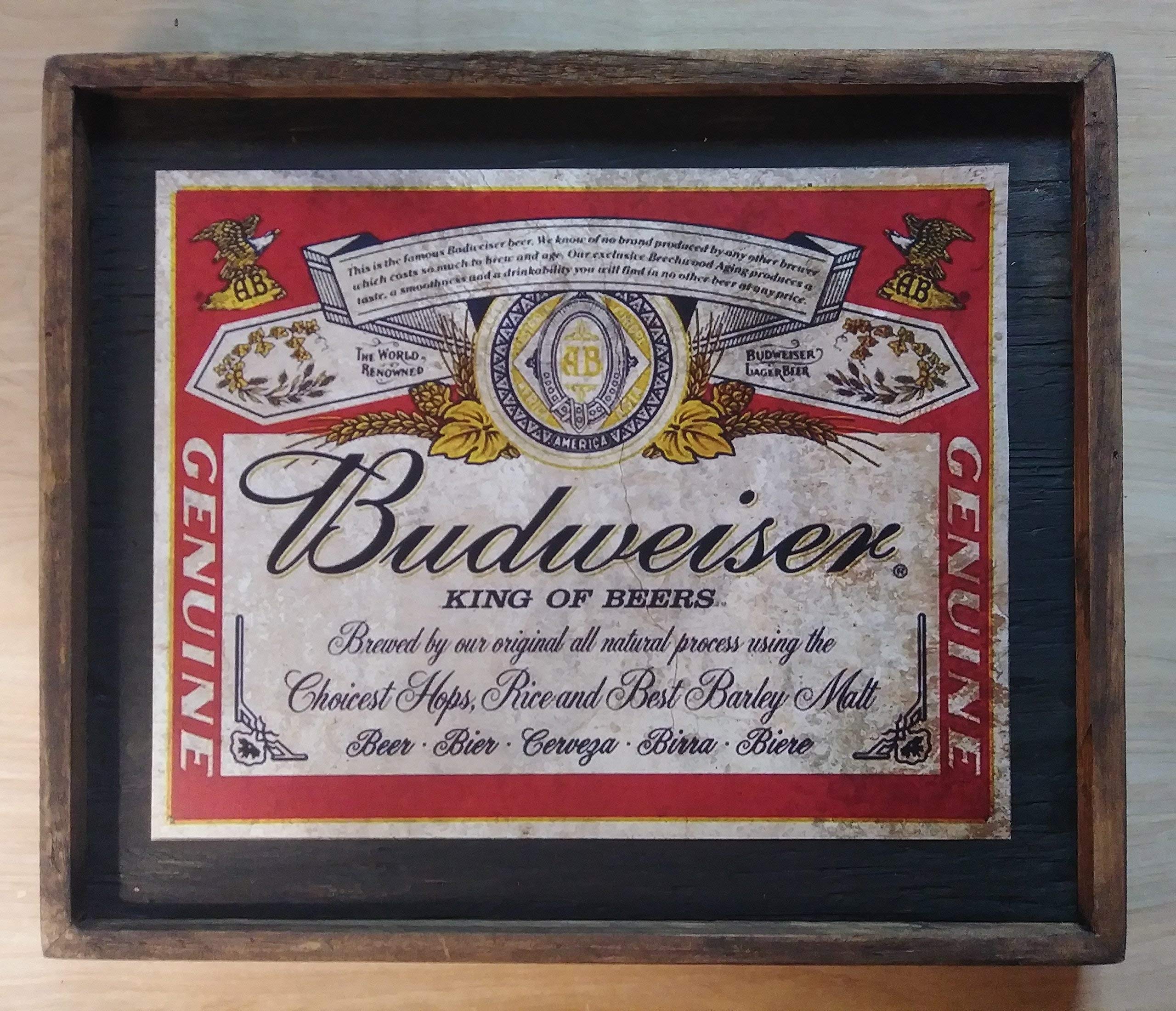 Rustic Wooden Beer Sign - Handcrafted Pub & Bar Decor for Home, Man Cave, or Tavern - Perfect for Beer Lovers & Gift Giving