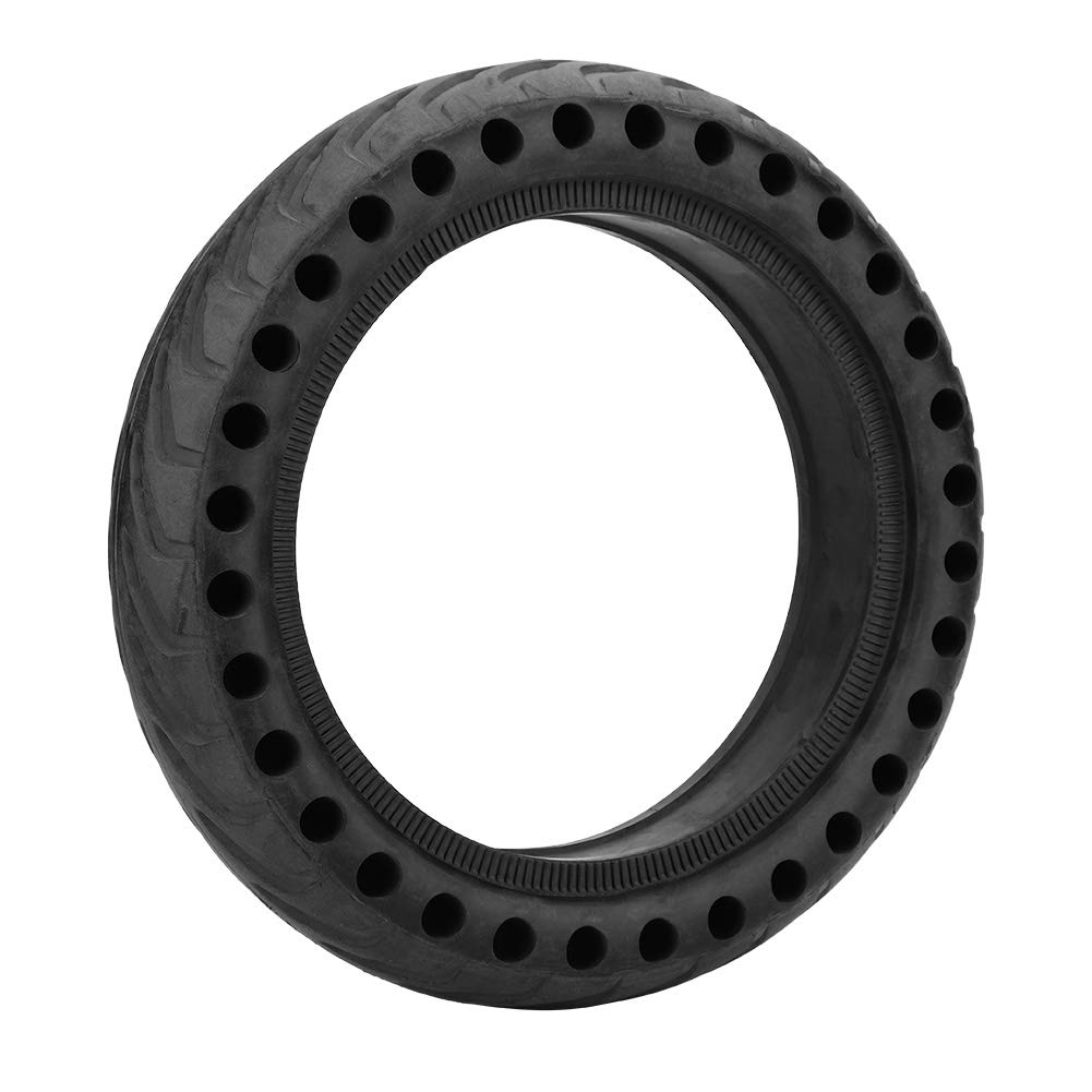 Keenso 8.5in Solid Hole Electric Scooter Tire with Shock Absorber - Replacement Tire for Mijia M365 Electric Scooters & Bicycles | Durable Spare Part for Commuting & Urban Travel