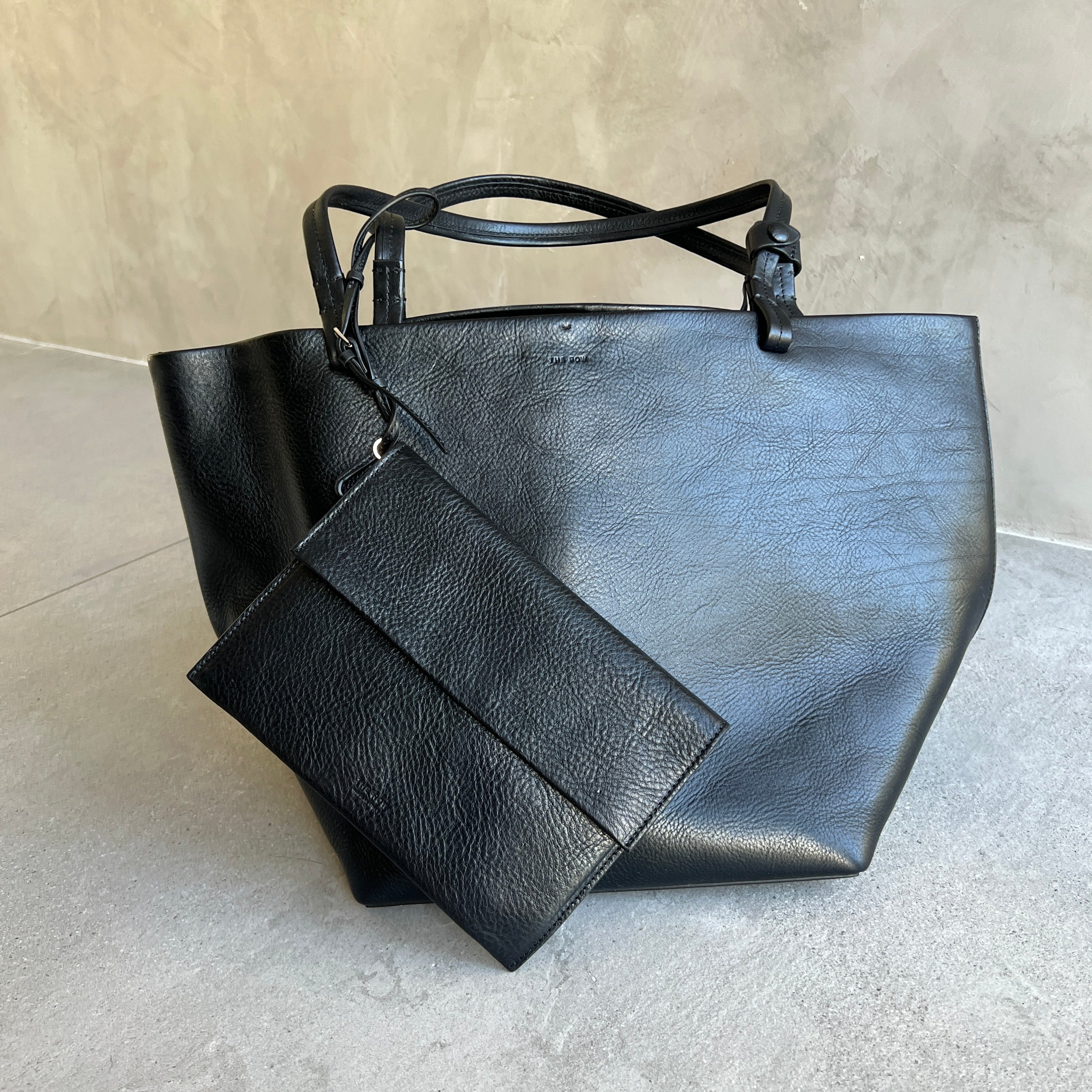Premium Vegan Leather Park Tote Bag - Stylish Black Crossbody Shoulder Bag for Women | Perfect for Work, Travel & Everyday Use