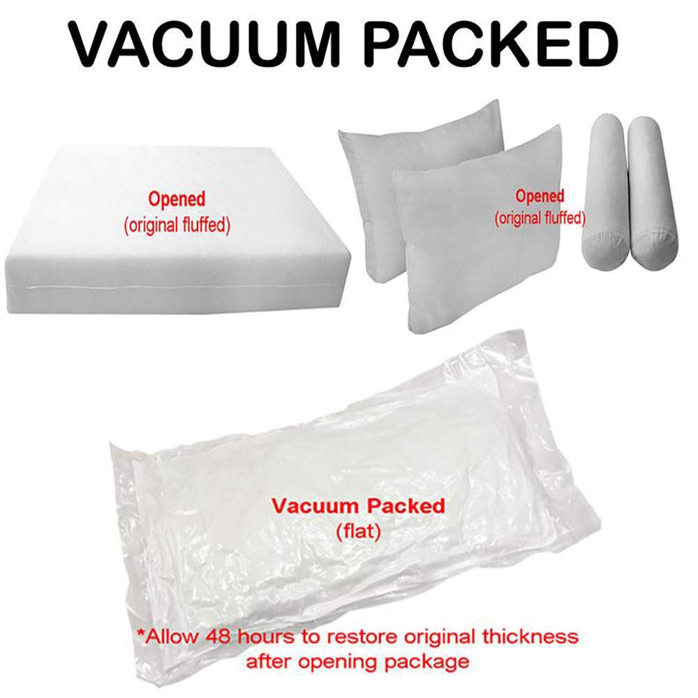 5PC Pipe Outdoor Daybed Mattress Cushion Set with Bolster Pillows - Crib Size AD003 | Perfect for Patio, Poolside, and Garden Lounging