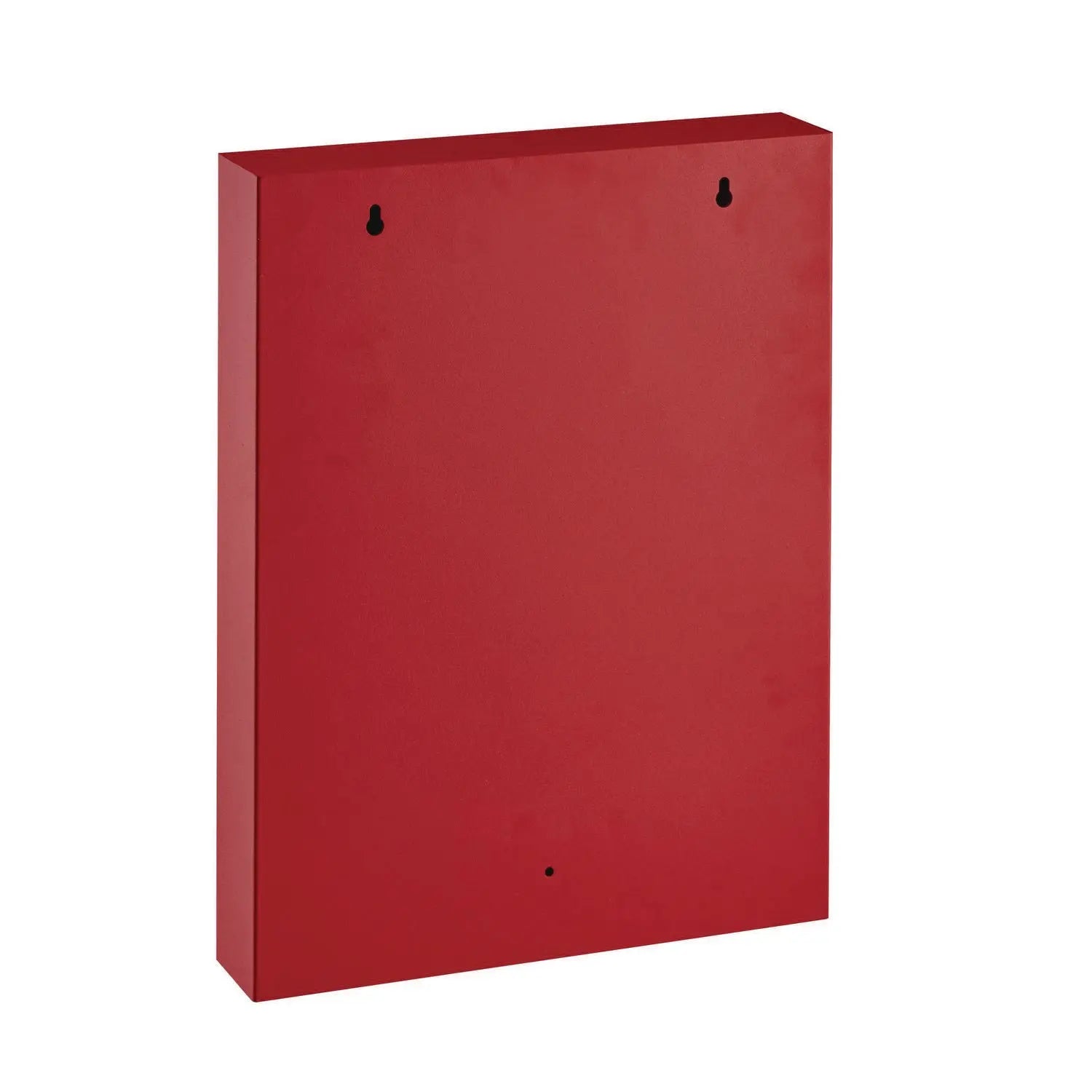 AdirOffice Steel Digital Lock Key Cabinet - 60 Key Capacity, 13 x 2.6 x 17 Inches, Stainless Steel 304 Construction, Red - Secure Key Storage for Offices, Hotels, Schools, and Property Management