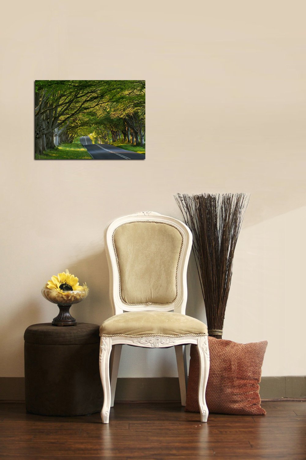 Cortesi Home On The Road Tempered Glass Wall Art - 20