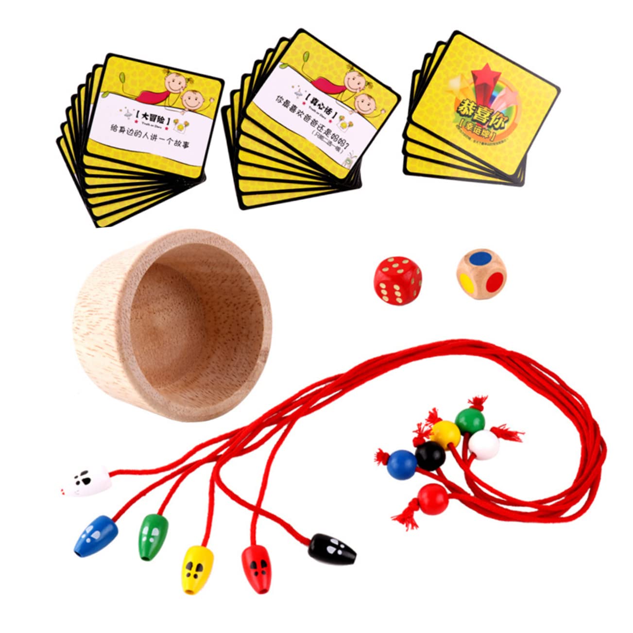 Alasum Wooden Mouse Catching Puzzle Toy Set - Early Childhood Education Shape Sorter for Toddlers - Hand Eye Coordination & Stacking Game - Perfect for Preschool Learning & Montessori Playtime
