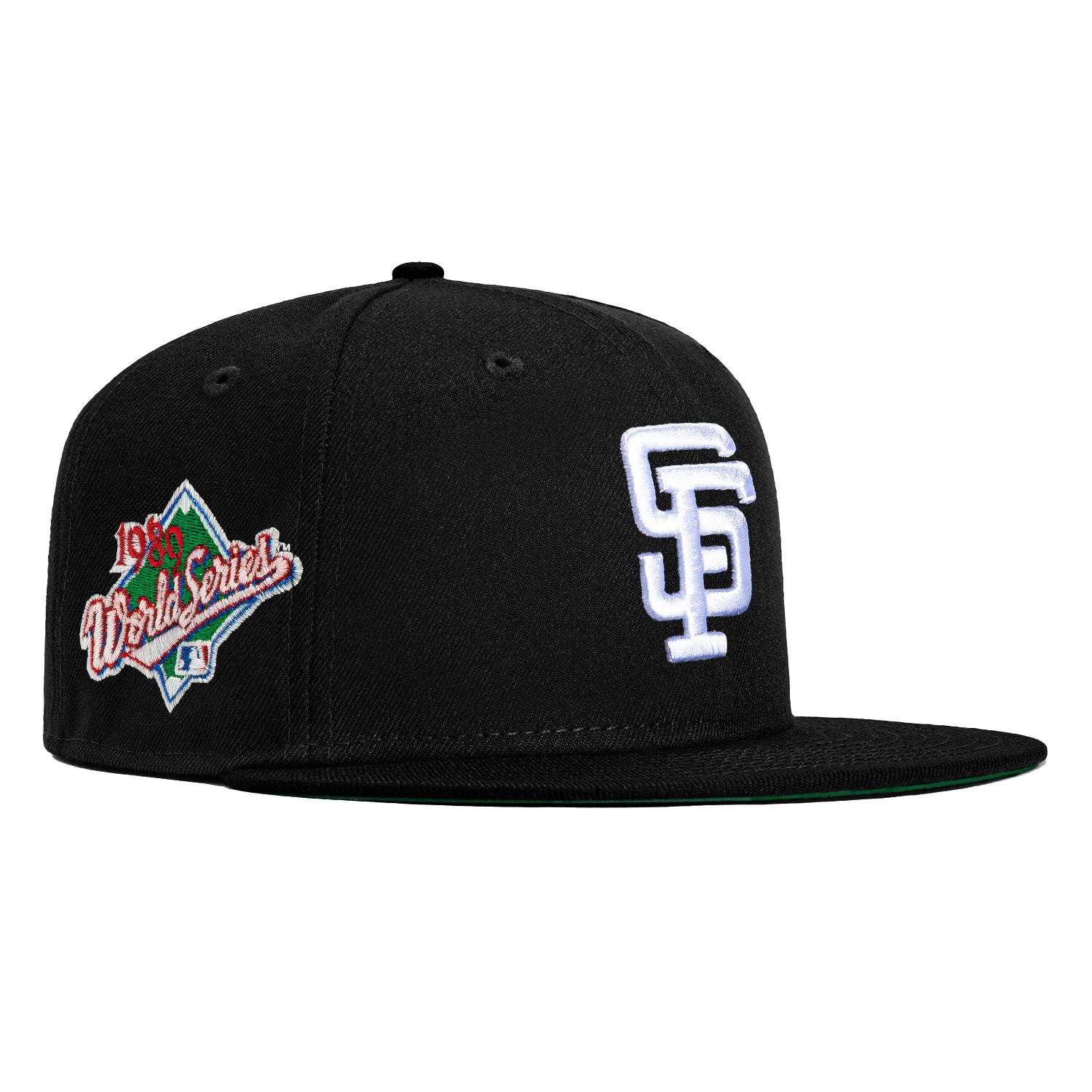 New Era 59Fifty San Francisco Giants 1989 World Series Patch Snapback Hat - Black & White - Official MLB Baseball Cap for Men & Women - Perfect for Games, Collecting & Streetwear Fashion