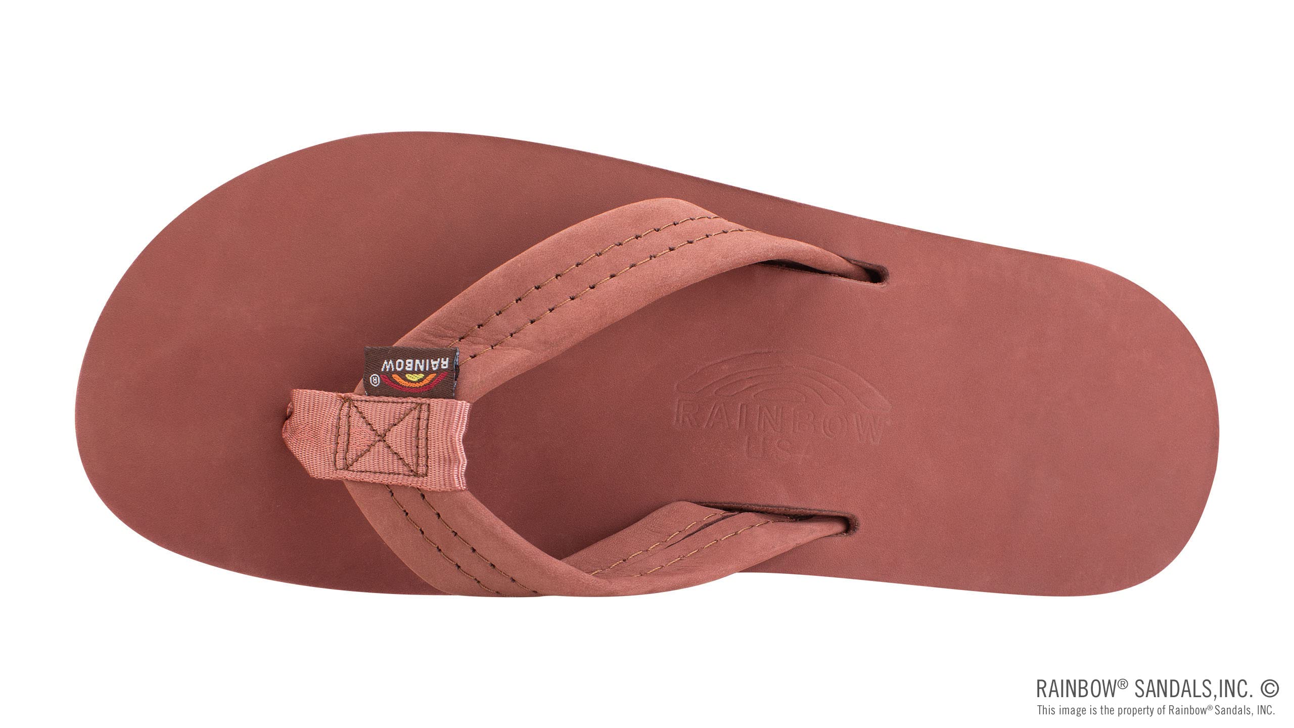 Rainbow Sandals Women's Double Layer Premier Leather Sandals with Arch Support - Comfortable Casual & Beach Footwear for Walking, Travel and Summer Outfits