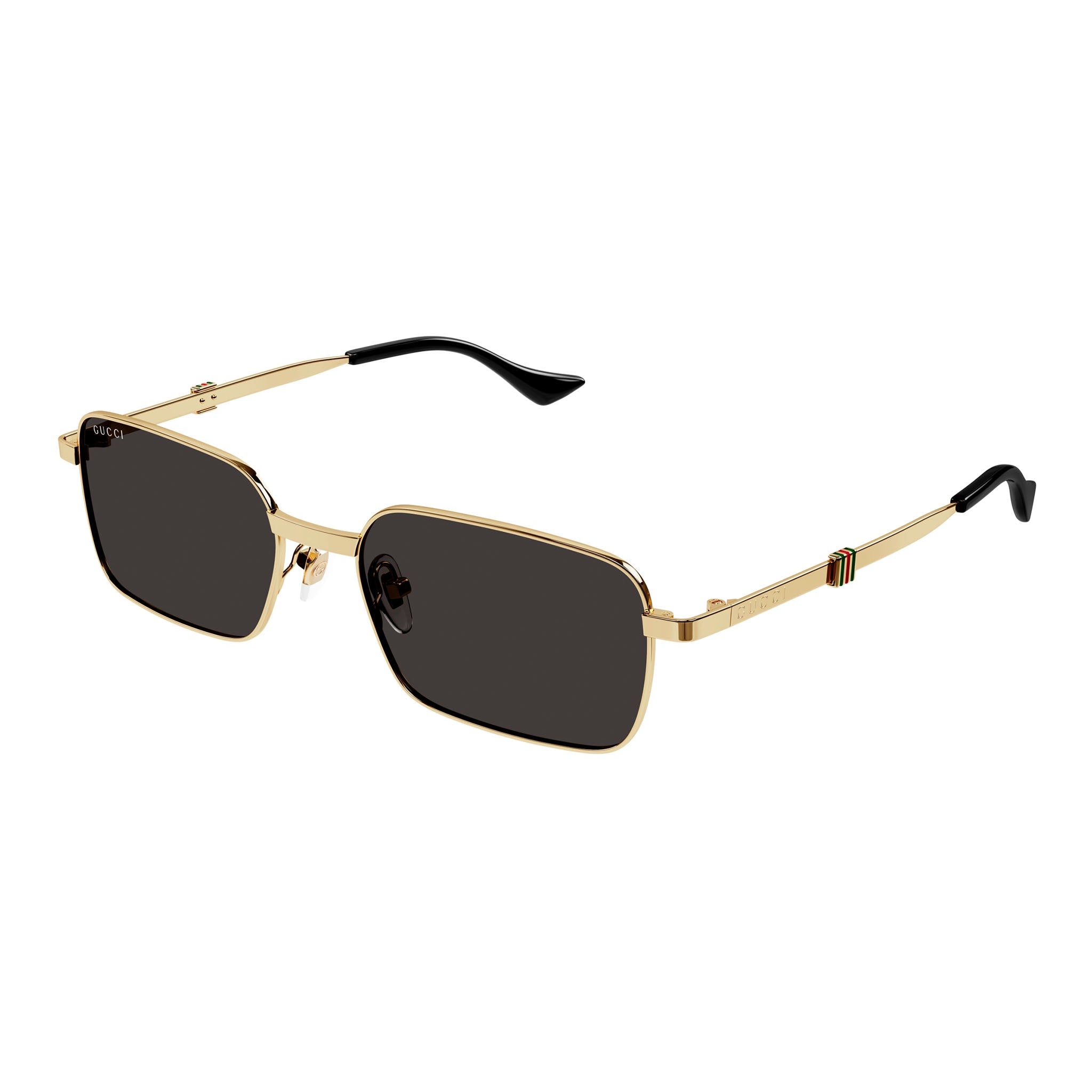 Gucci GG 1495 001 Gold Grey Sunglasses - Luxury Designer Shades for Women & Men | Perfect for Outdoor Activities, Beach, Driving & Fashion Statement