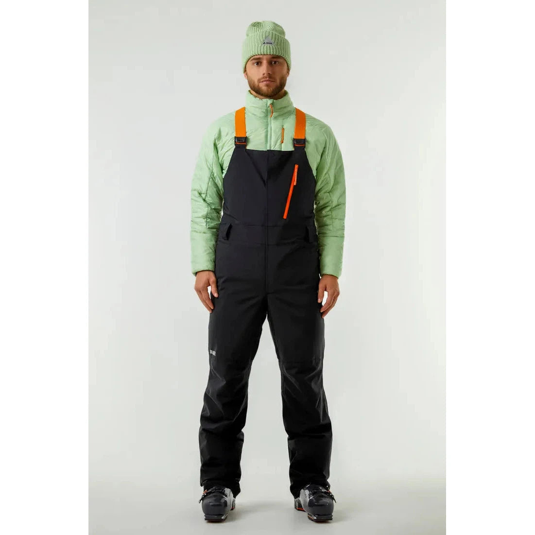Orage Men's Leeds Insulated Bib Snow Pants 2025 - Waterproof Winter Ski Pants for Men - Perfect for Skiing, Snowboarding & Cold Weather Outdoor Activities