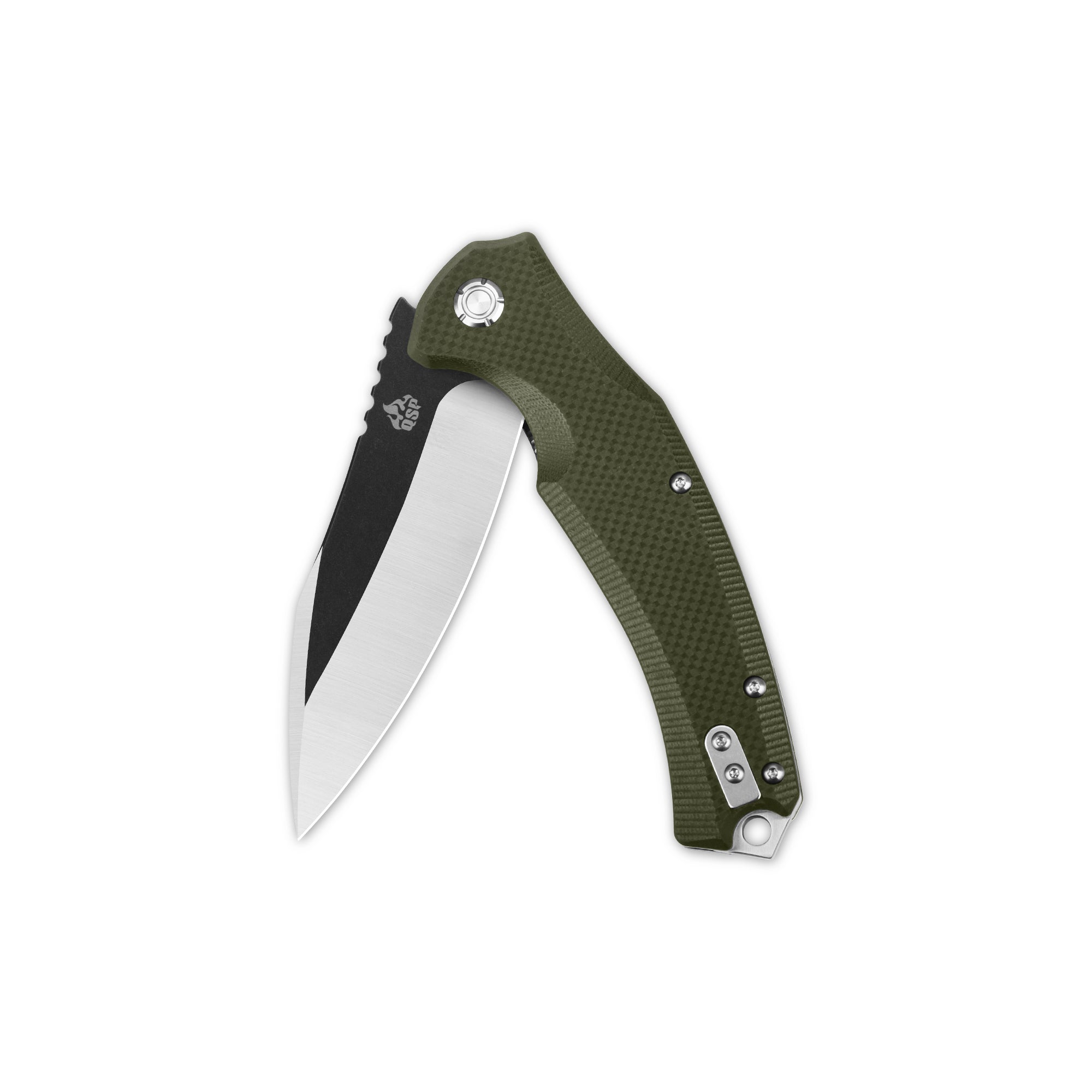 QSP Snipe Liner Lock Pocket Knife - D2 Steel Blade, G10 Handle - Perfect for EDC, Camping, Hunting & Outdoor Adventures