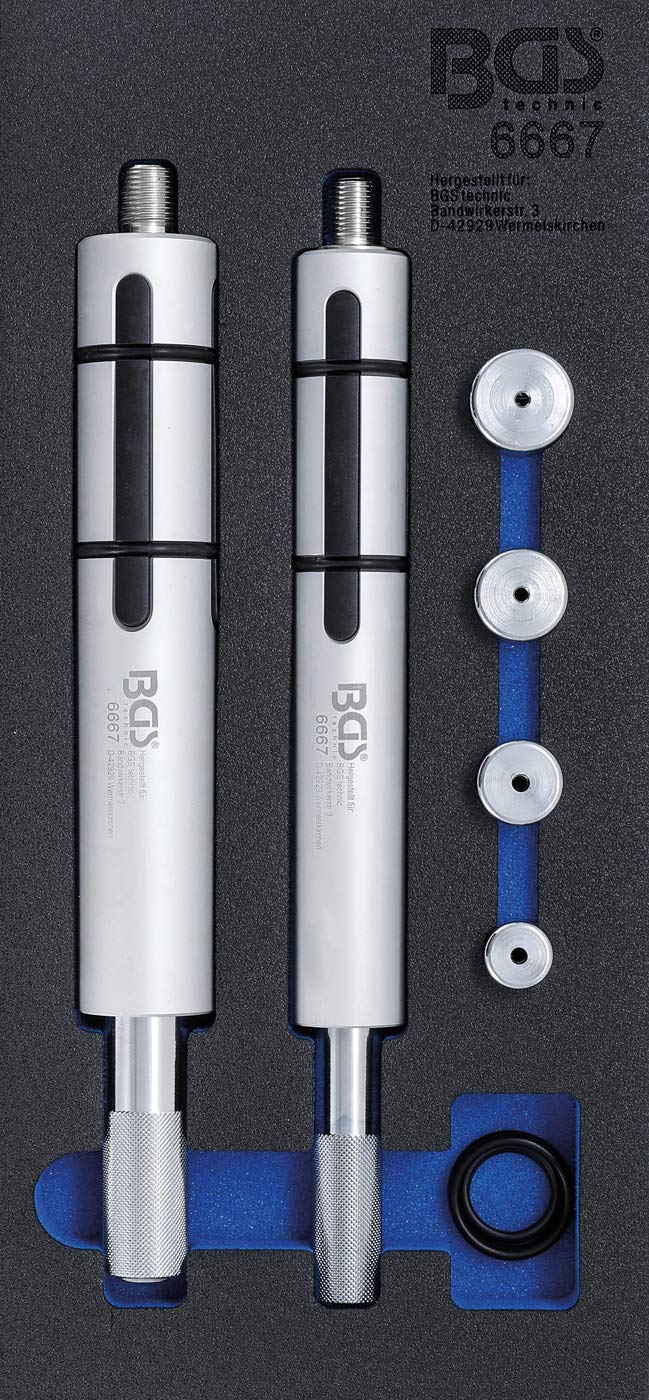 BGS Technic 6667 6-Piece Heavy Duty Clutch Centering Tool Kit for Trucks & Lorries - Professional Alignment Set for Commercial Vehicle Maintenance & Repair