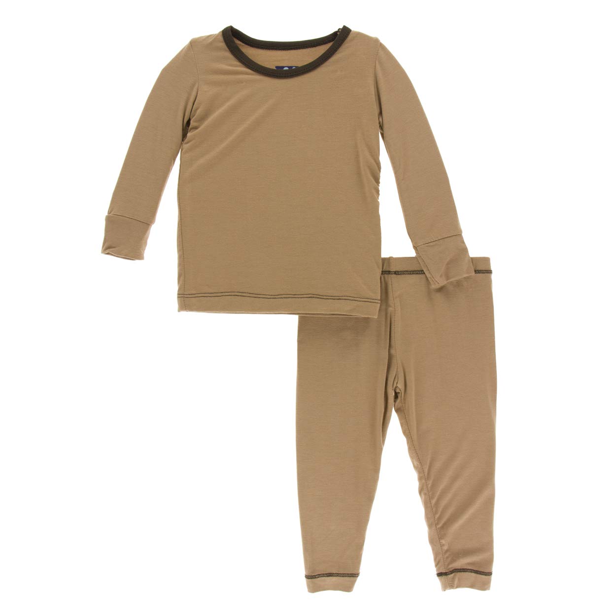 KicKee Pants Boys' Long Sleeve Pajama Set - Soft Cotton Sleepwear for Toddlers & Kids - Perfect for Bedtime, Lounging & Winter Nights