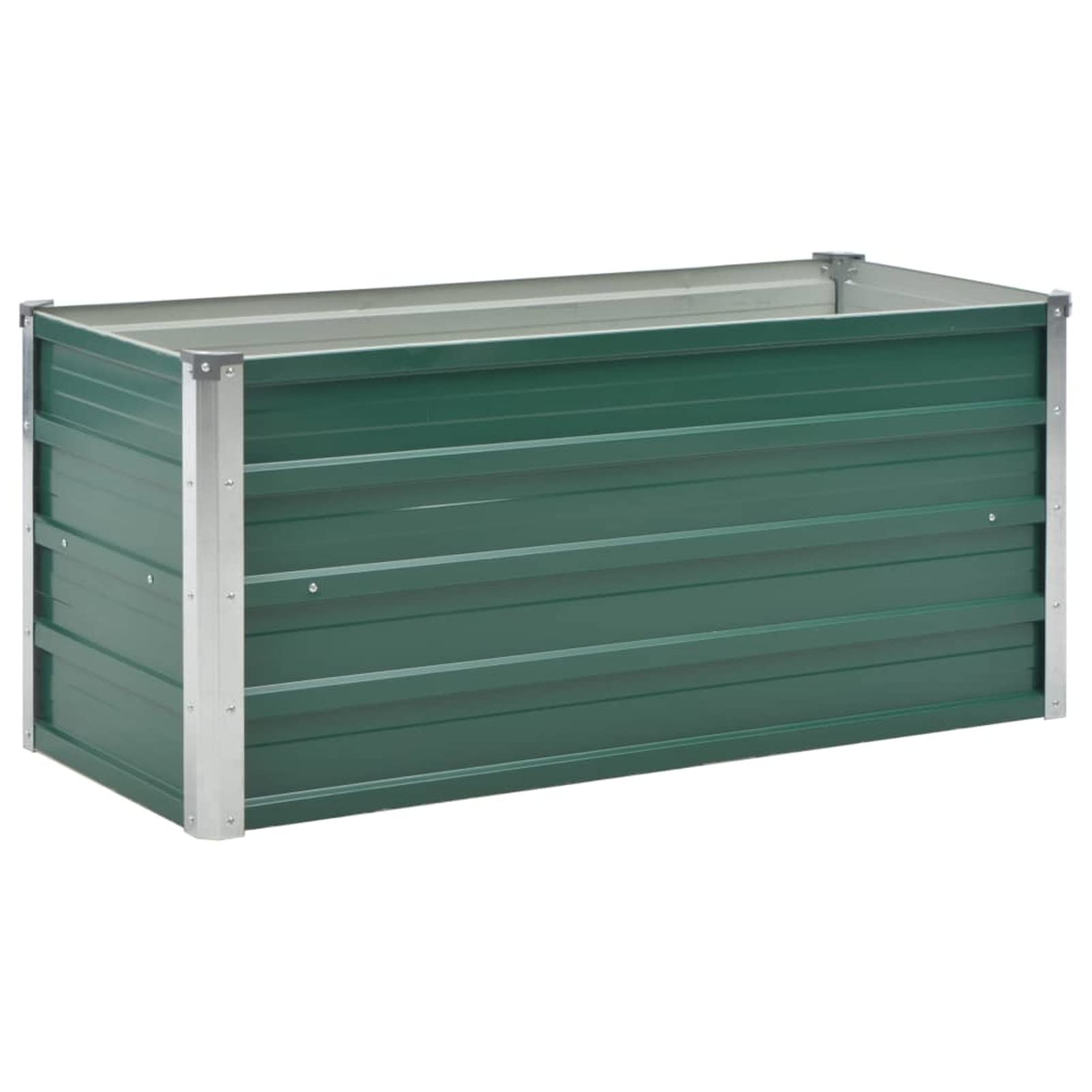 Galvanized Steel Raised Garden Bed Planter - 39.4