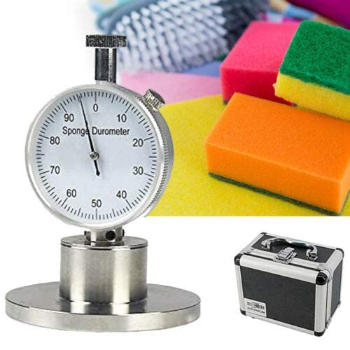 Sponge Hardness Tester - Digital Sclerometer Durometer for Soft Foam & Polyurethane Foam | Accurate Shore Hardness Measurement for Cushions, Mattresses & Upholstery