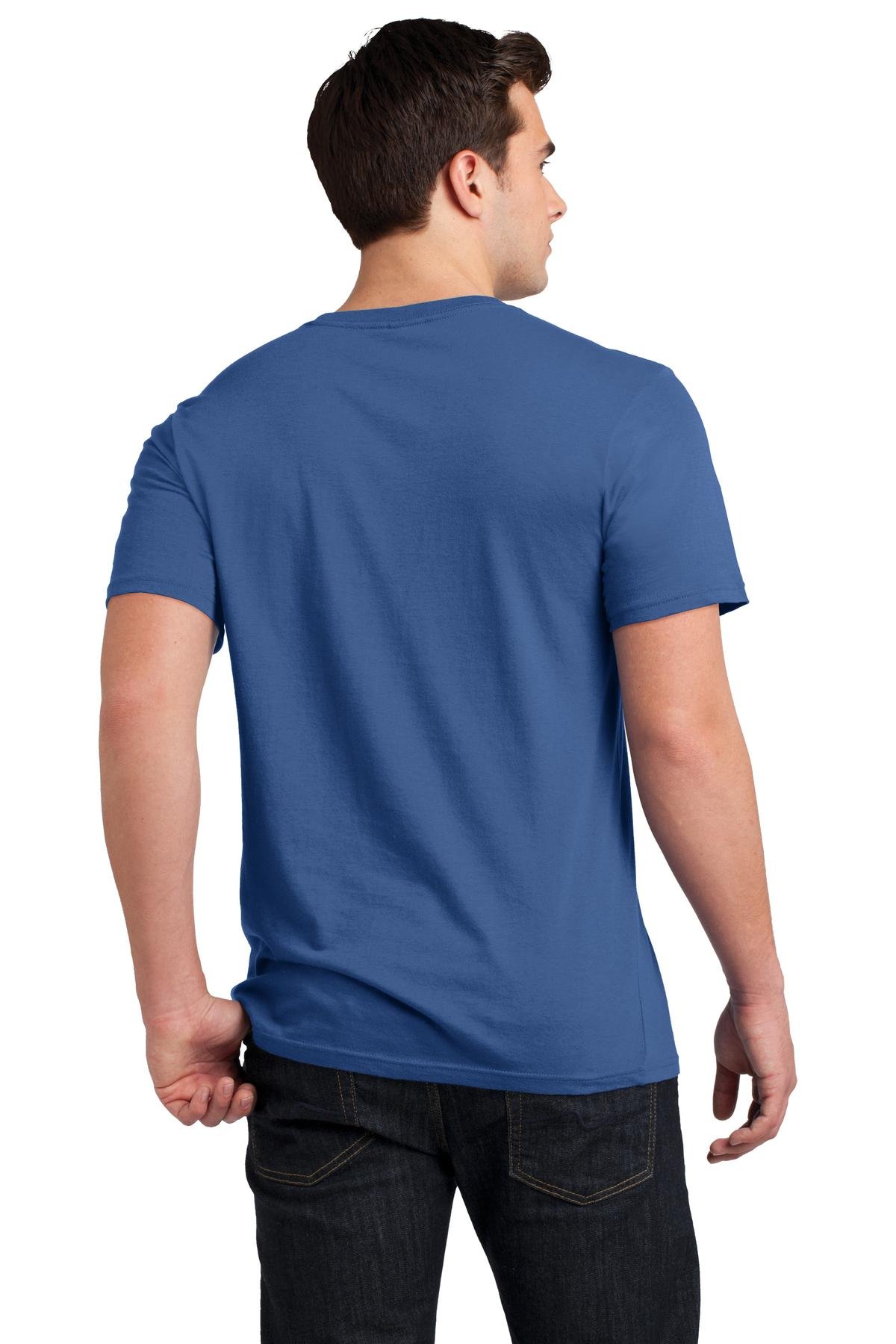District Men's Vintage Washed Crewneck T-Shirt - Soft Cotton Casual Tee for Everyday Wear, Maritime Blue, Large | Perfect for Streetwear, Layering & Casual Outfits