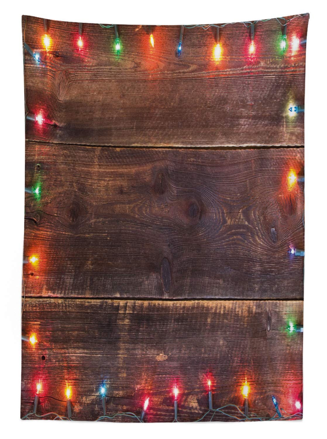 Ambesonne Rustic Christmas Tablecloth - 58