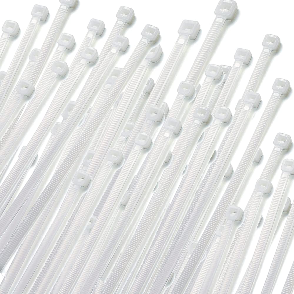14 Inch Heavy Duty Cable Zip Ties - 200 Pack (75 lbs Tensile Strength) | UV Resistant, Premium Quality for Outdoor & Indoor Use | Perfect for Organizing Wires, Bundling Cables & DIY Projects