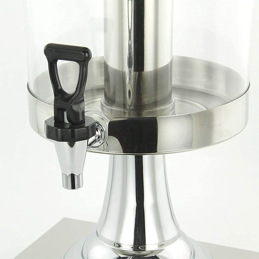 Stainless Steel Beer Tower Dispenser - Single Head Commercial Beverage Dispenser for Beer, Juice & Drinks | Perfect for Restaurants, Bars, Parties & Self-Service Stations