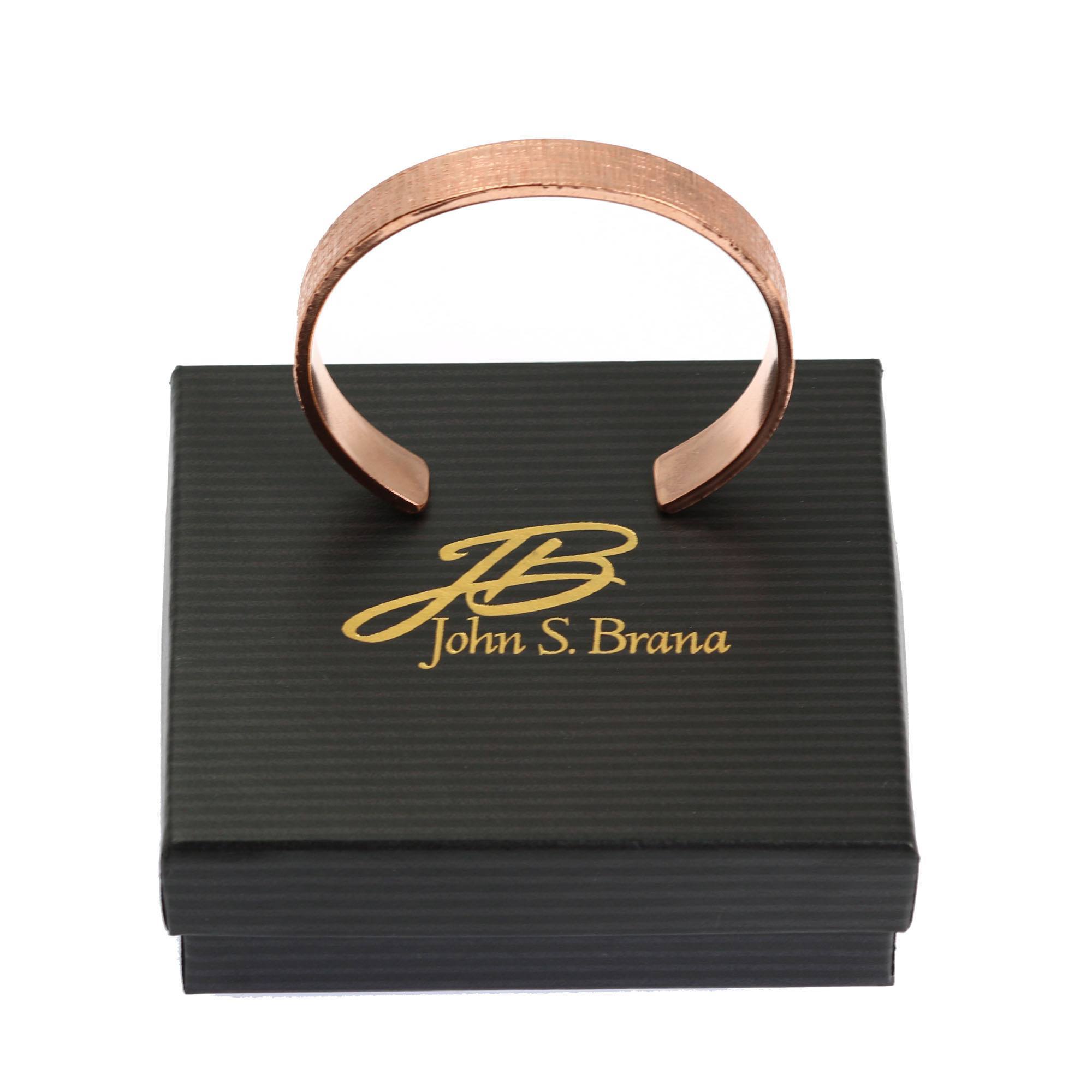 Men's 10mm Wide Linen Copper Cuff Bracelet - Handmade Boho Style Adjustable Wristband for Casual Wear, Gifts & Special Occasions