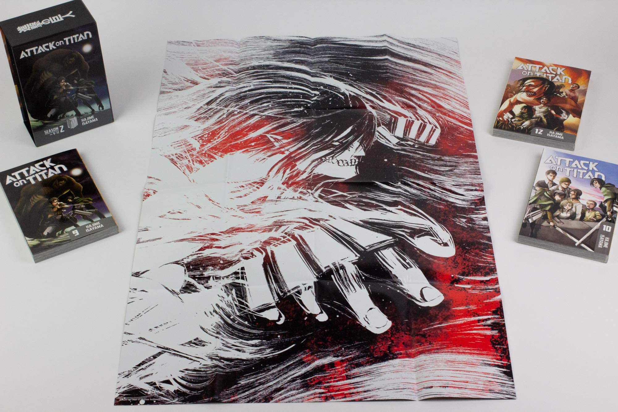 Attack on Titan Season 2 Manga Box Set - Complete Collection with Bonus Content | Official Shingeki no Kyojin Manga Series | Perfect Gift for Anime Fans & Collectors | Great for Home Display, Reading, and Cosplay Inspiration