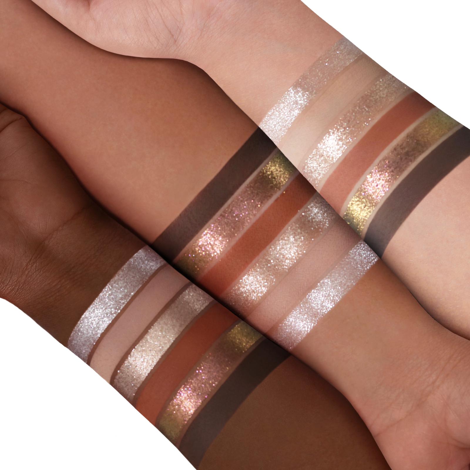 Mini Eyeshadow Palette Set - 12 Color Blendable Makeup Palettes for Everyday & Party Looks | Vegan & Cruelty-Free