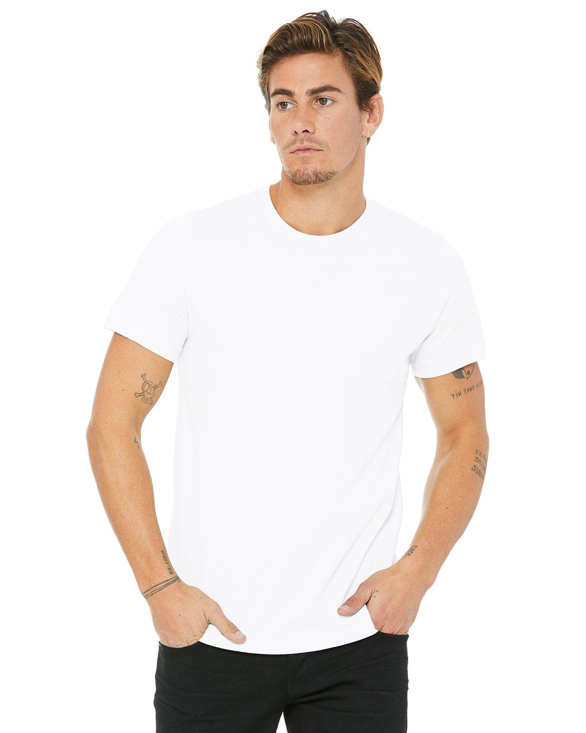 Bella + Canvas 3001U Unisex Jersey T-Shirt - Made in USA | Soft Cotton Crewneck Tee for Men & Women | Perfect for Casual Wear, Screen Printing & Everyday Outfits